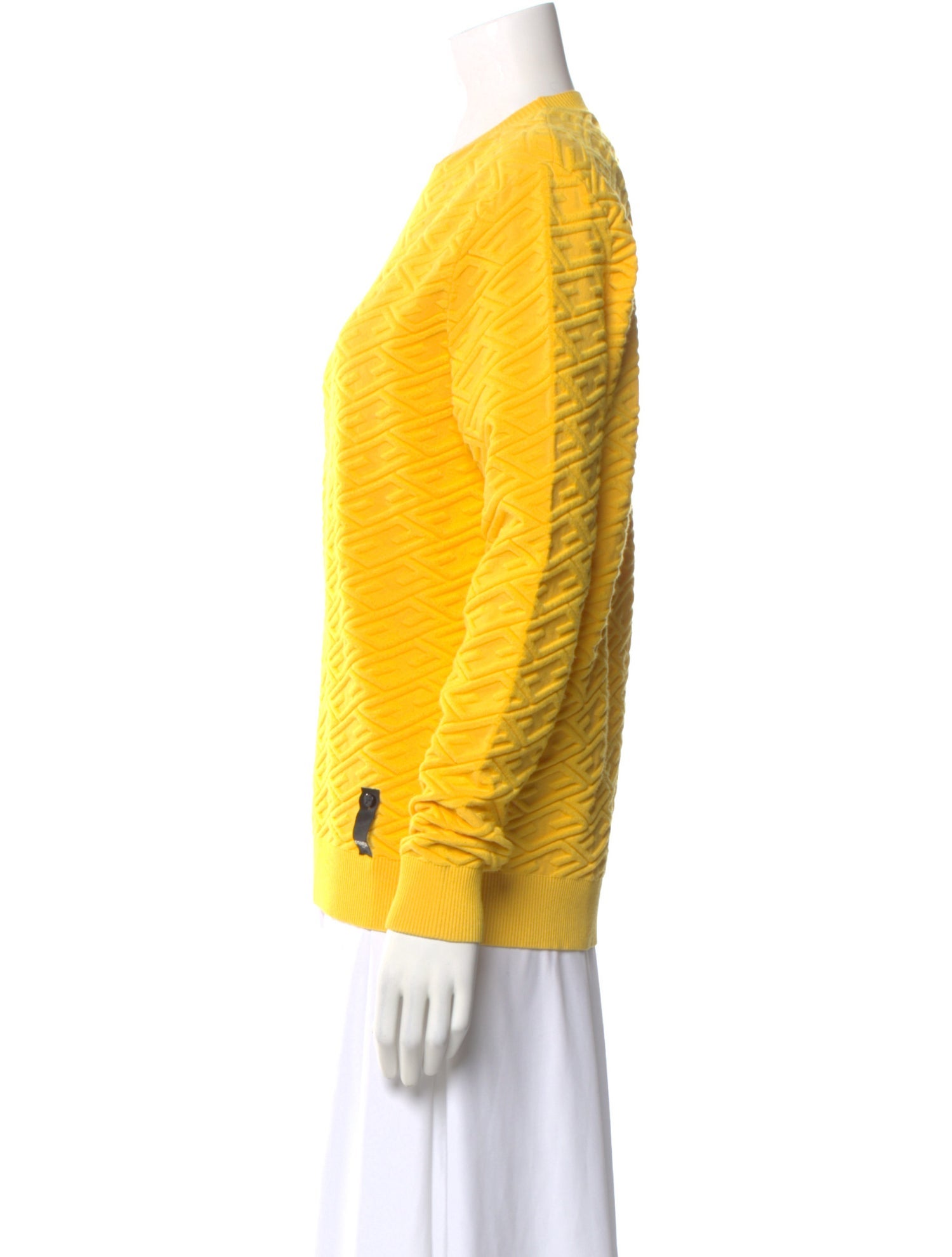 Fendi Crew Neck Long Sleeve Pullover