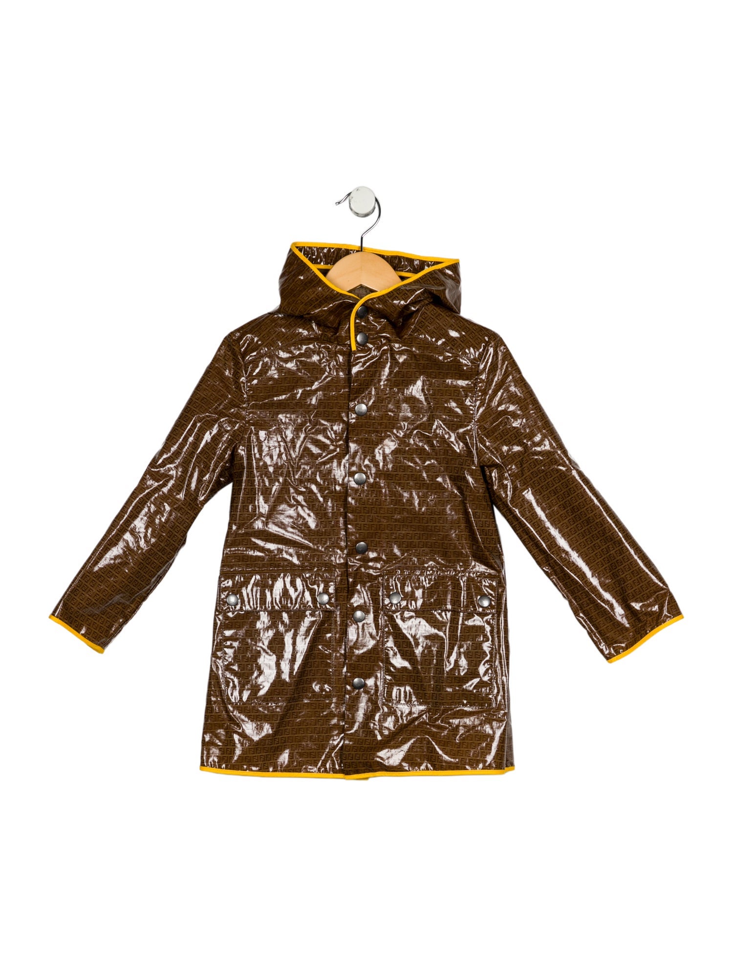 Fendi Kids' Zucchino FF Rain Coat