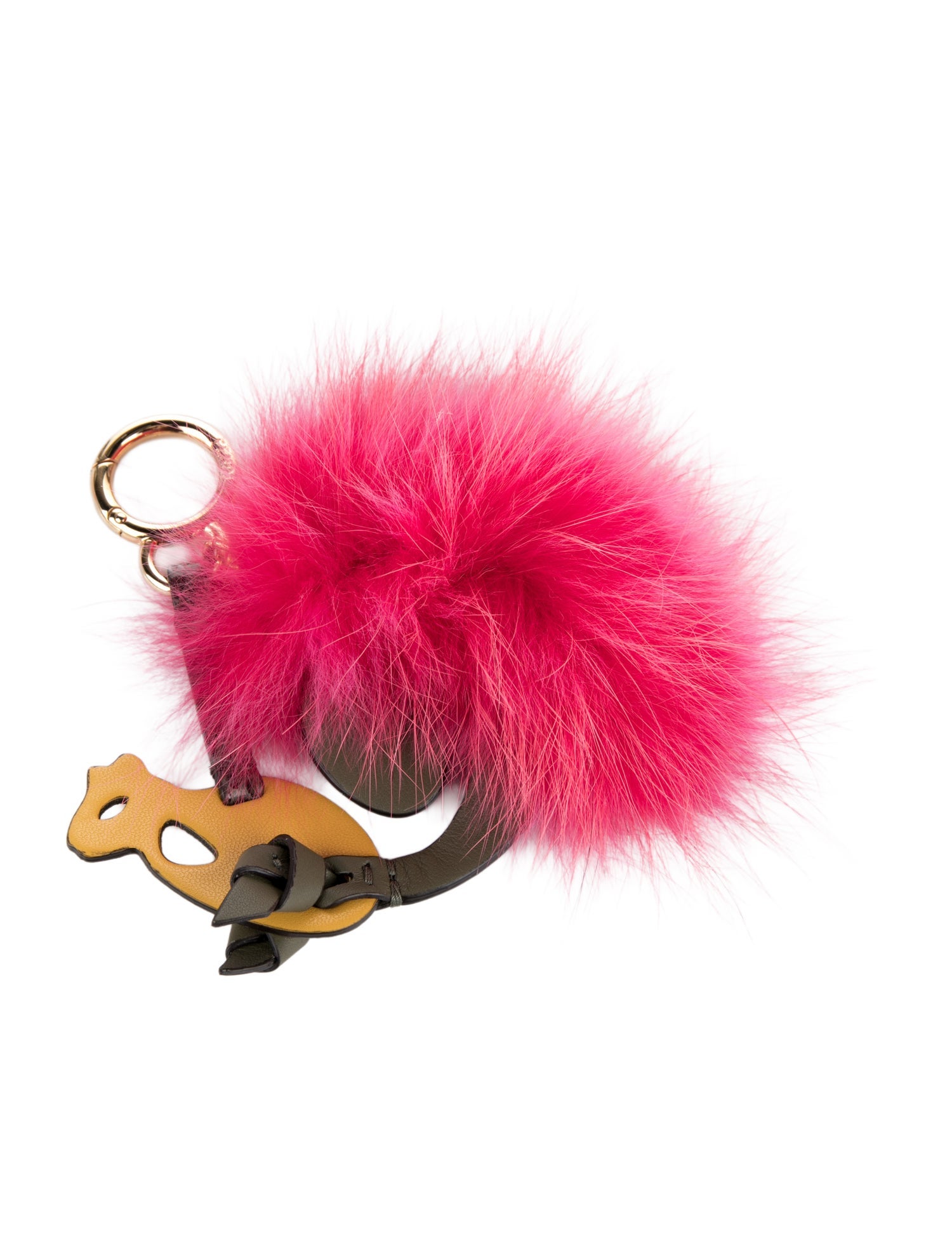 Fendi Bag Bug Keychain Charm