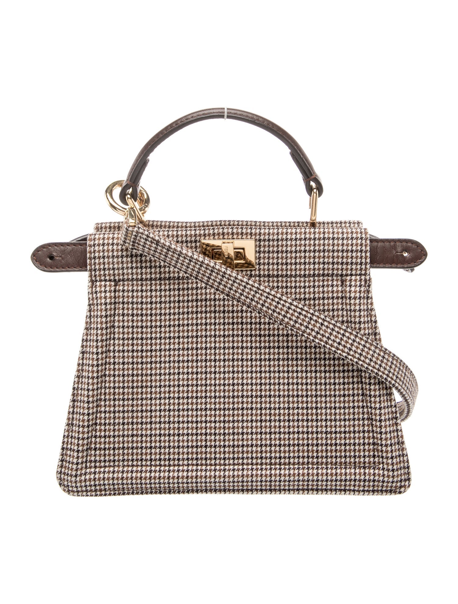 Fendi Canvas Peekaboo Mini