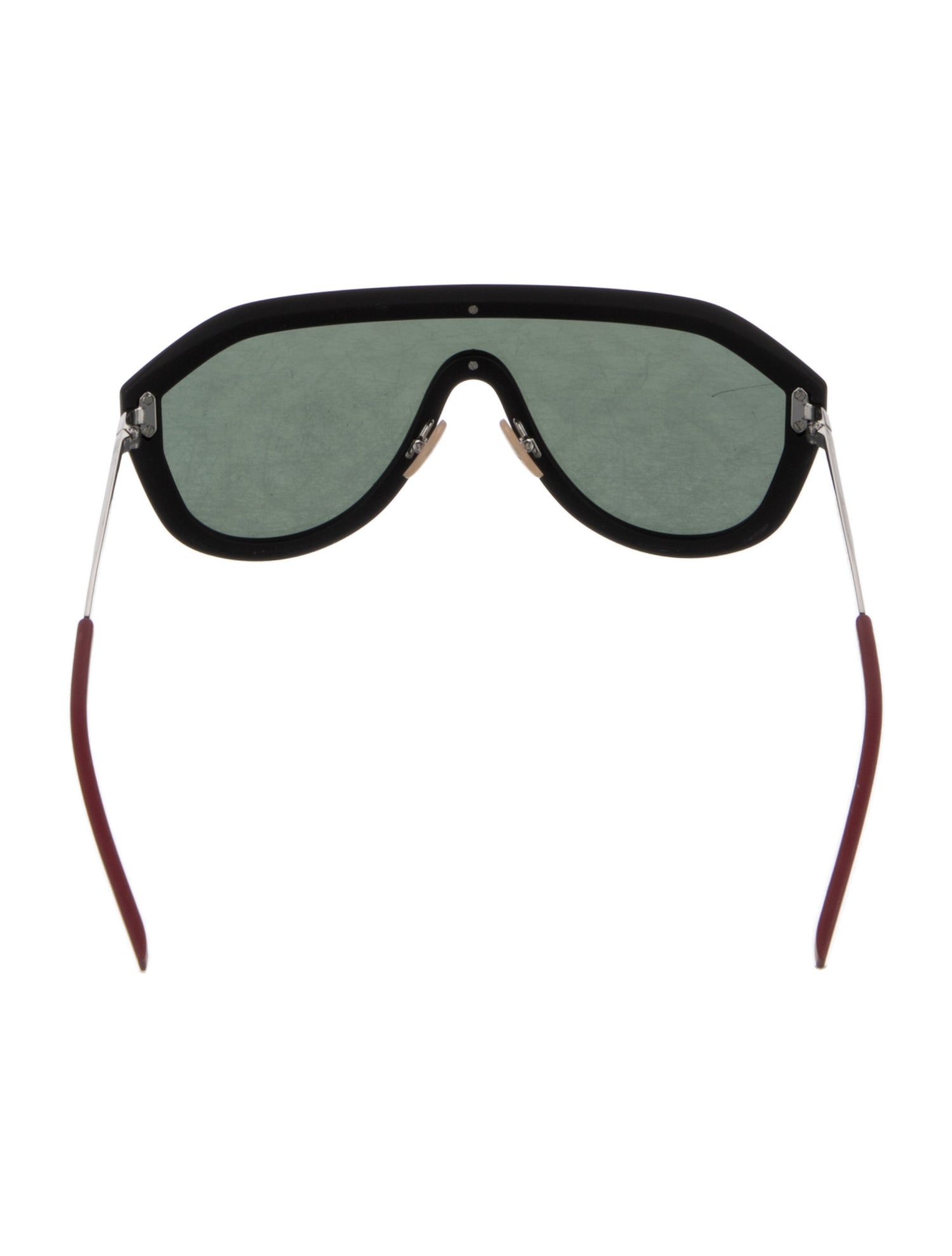 Fendi Zucca FF Logo Oversize Sunglasses