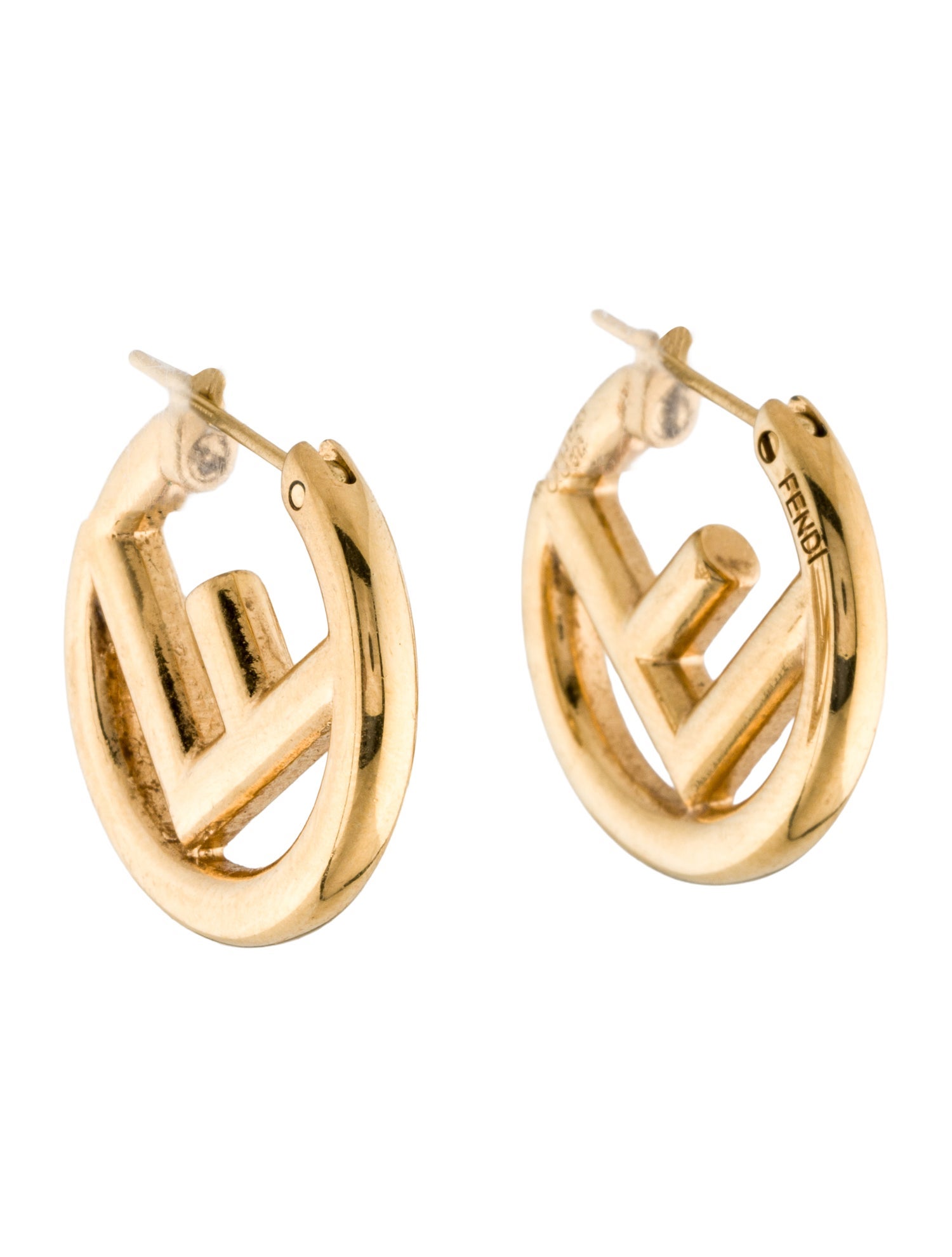 Fendi 'F is Fendi' Hoop Earring