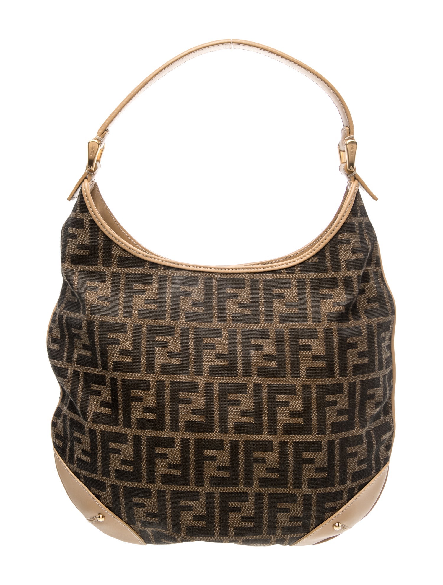 Fendi Zucca FF Hobo Vintage