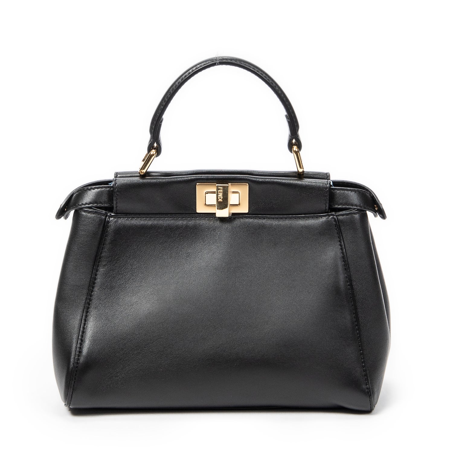 Fendi Leather Mini Peekaboo