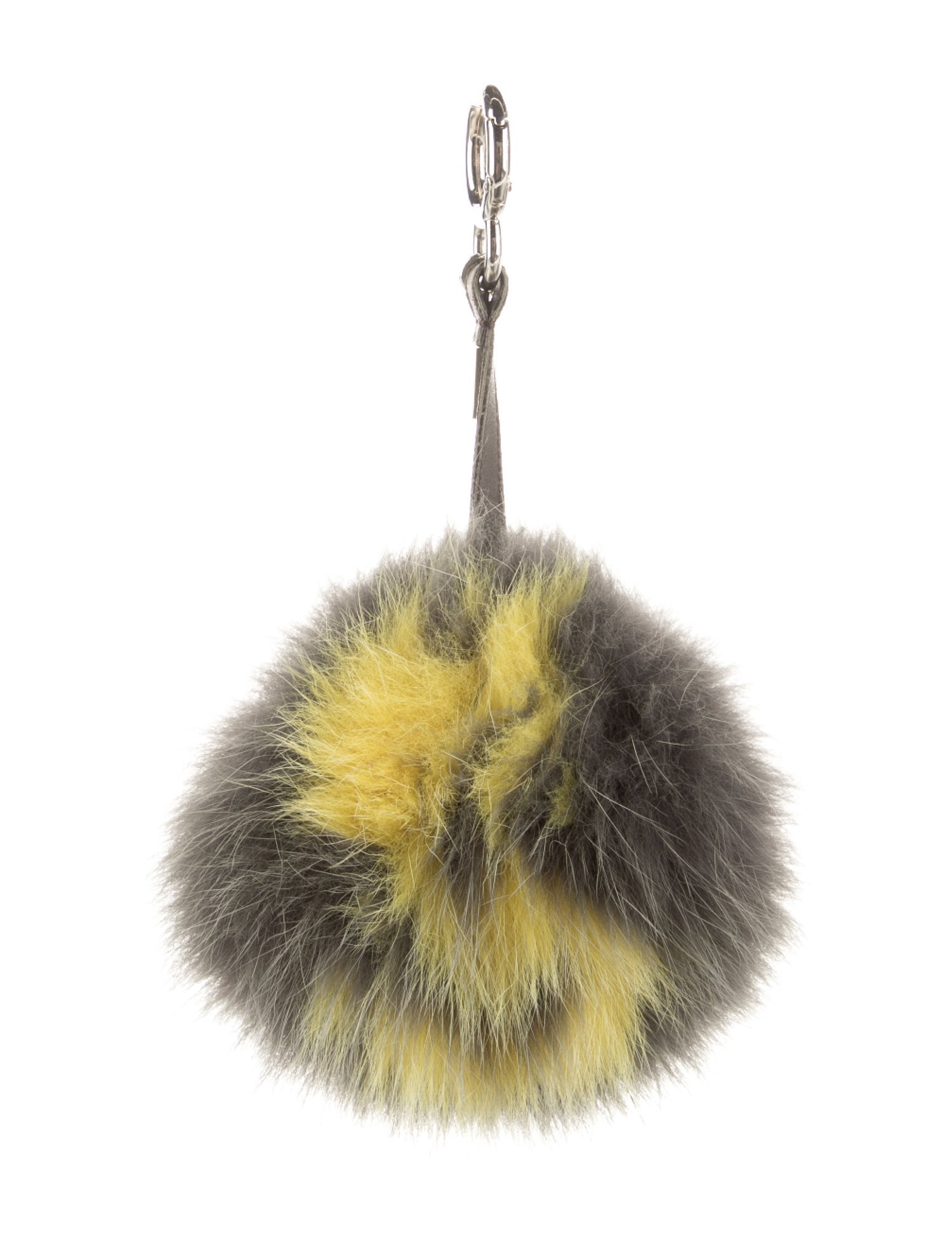 Fendi Fur ABC Charm S Keychain