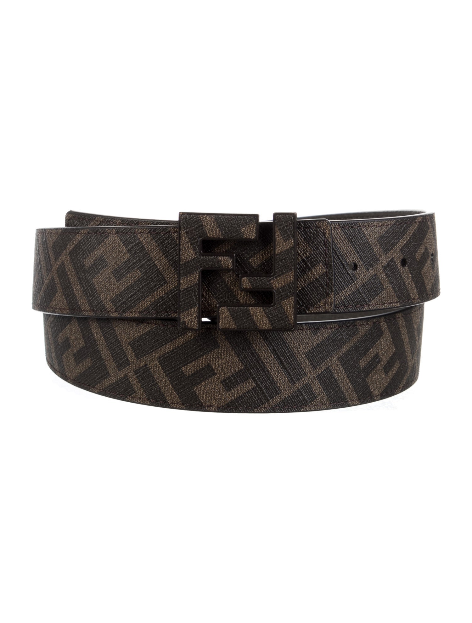 Fendi Zucca FF Logo Waist Belt w/ Tags