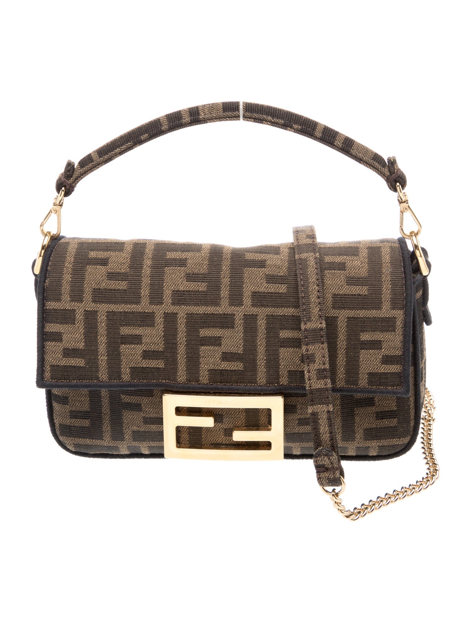 Fendi Zucca FF Baguette