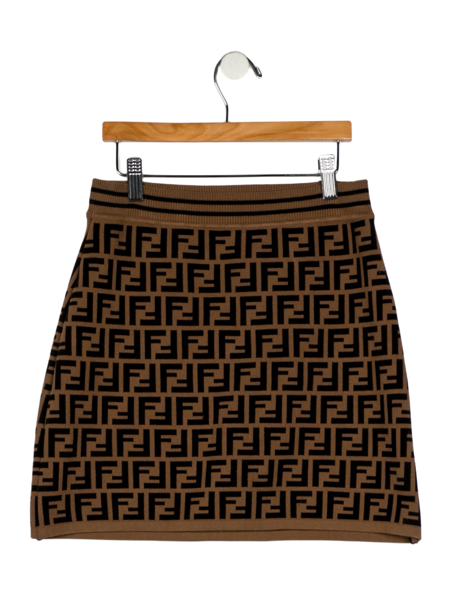 Fendi Girls' Pattern Skirt