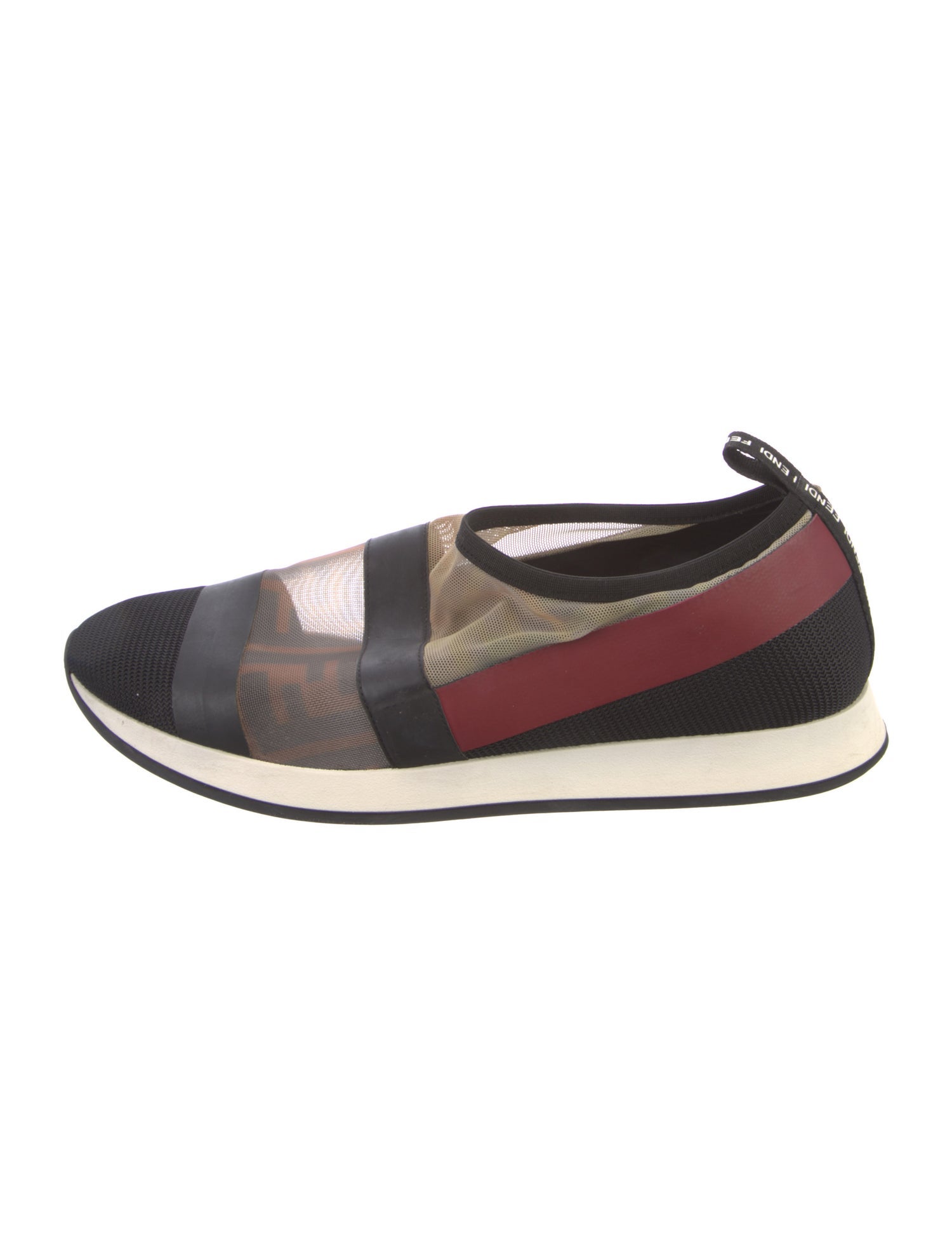 Fendi Zucca FF Logo Mesh Sneakers