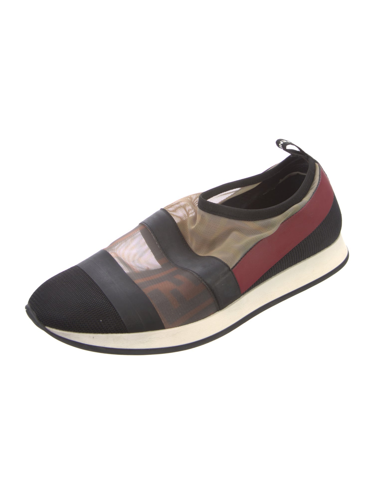 Fendi Zucca FF Logo Mesh Sneakers