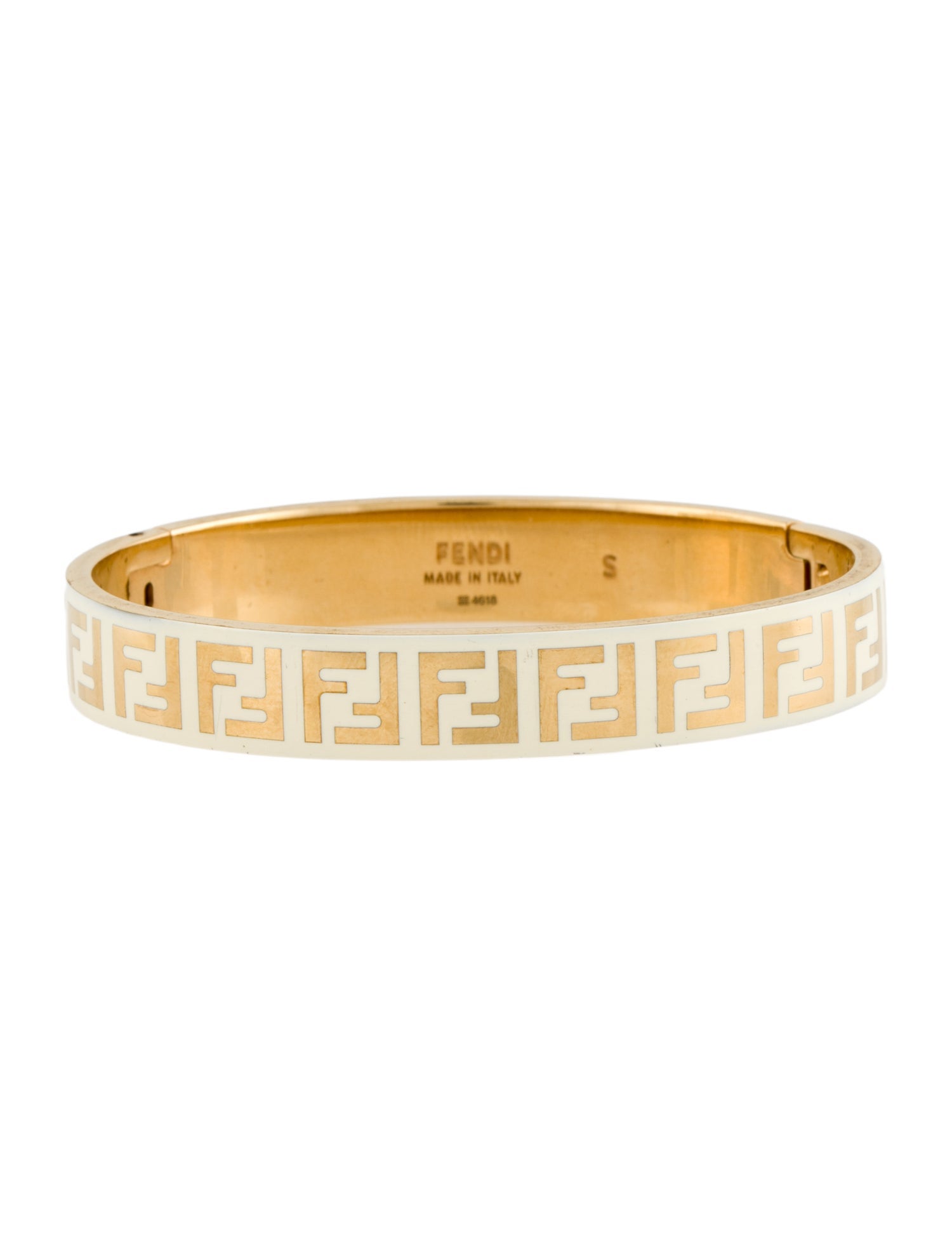 Fendi Enamel Bangle Bracelet