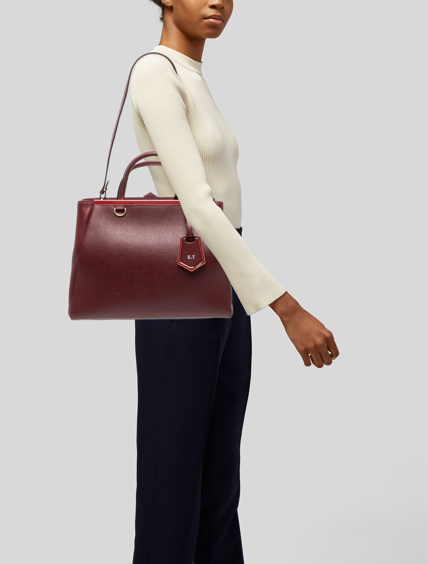 Fendi Leather 2Jours Medium