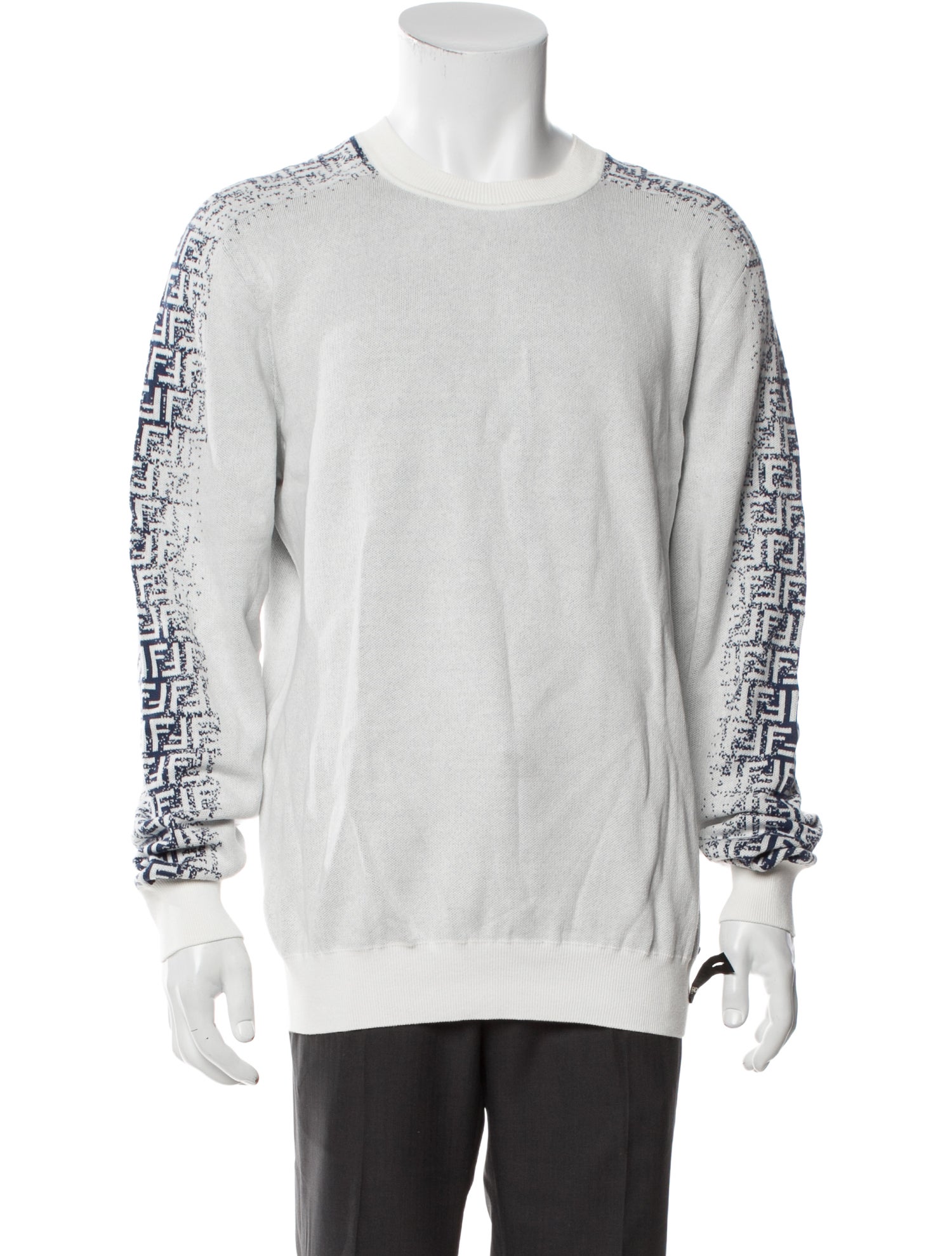 Fendi Graphic Print Crew Neck Pullover w/ Tags