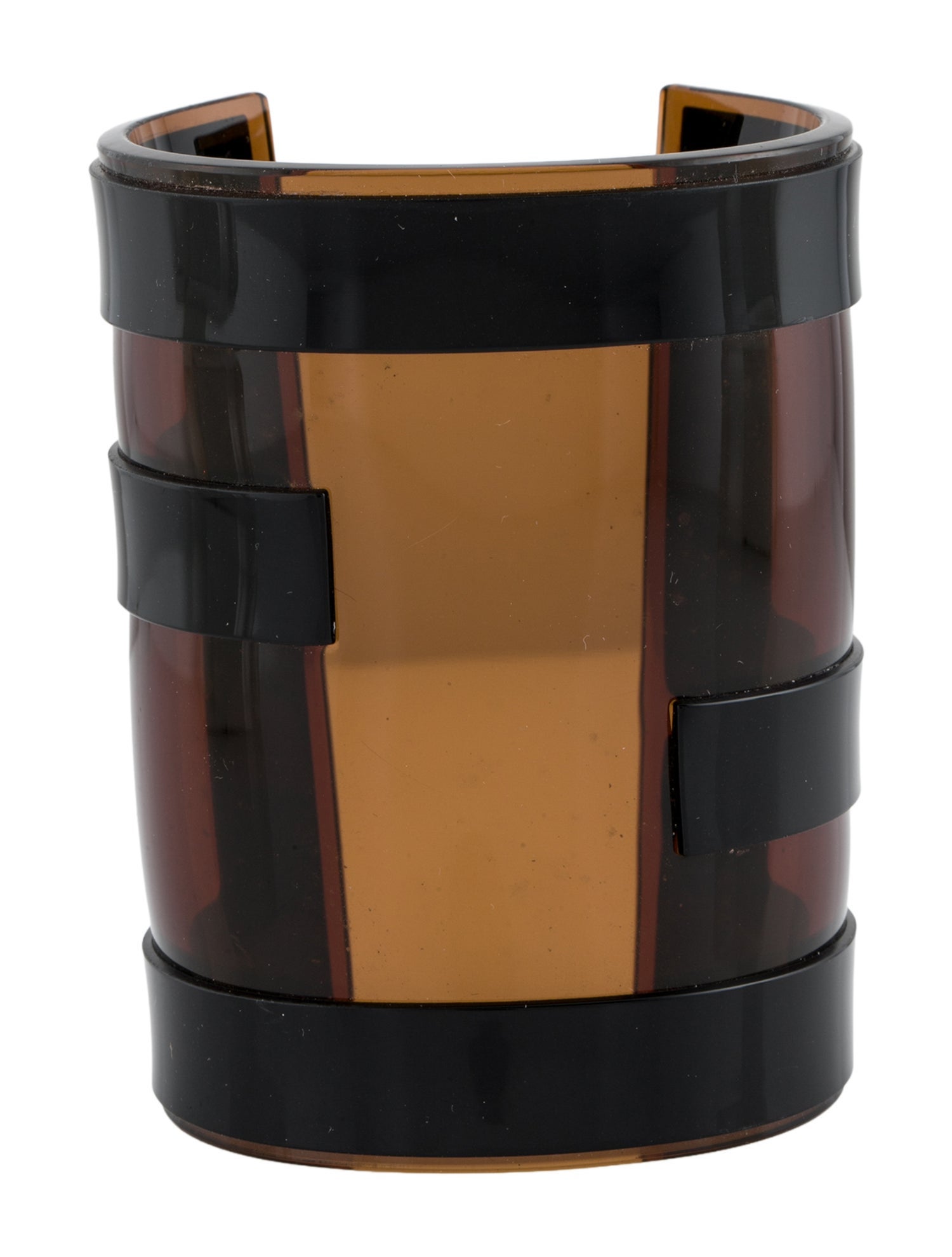 Fendi Resin Wide Cuff Bracelet