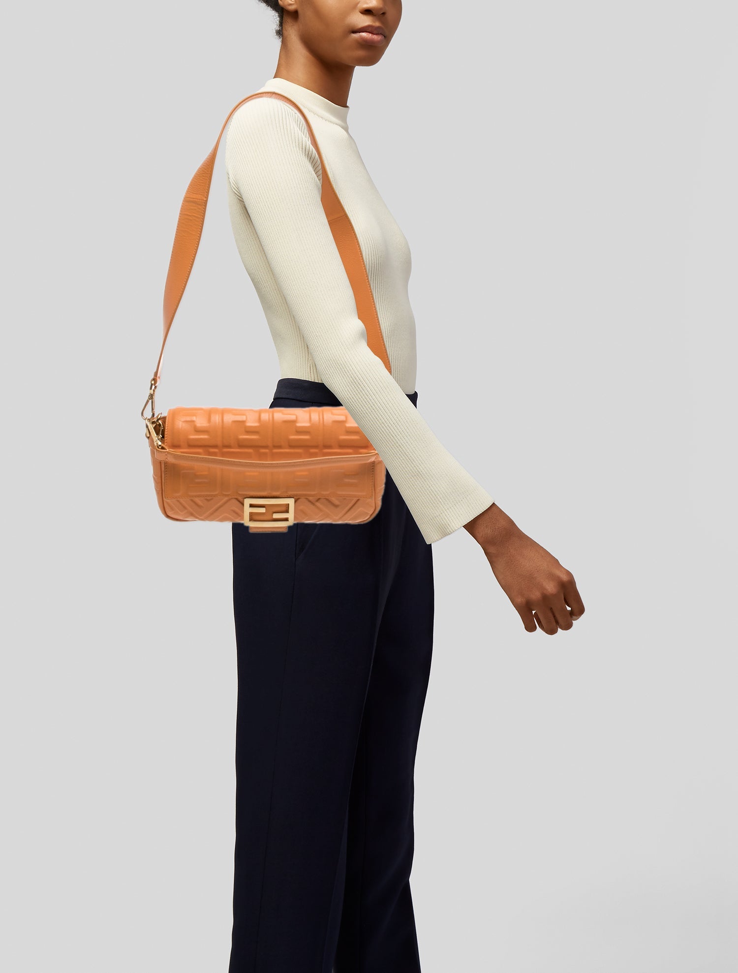 Fendi Zucca FF Baguette
