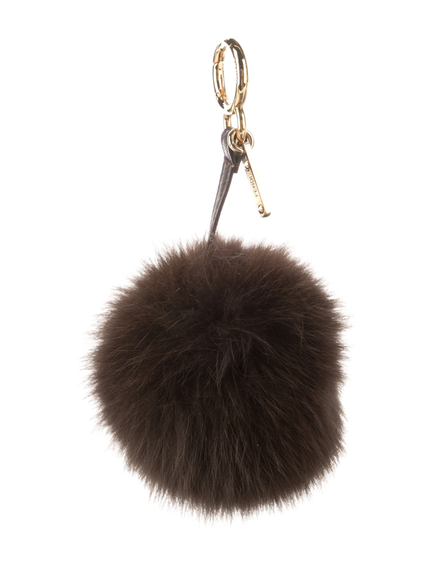 Fendi Fur Pom Pom Keychain