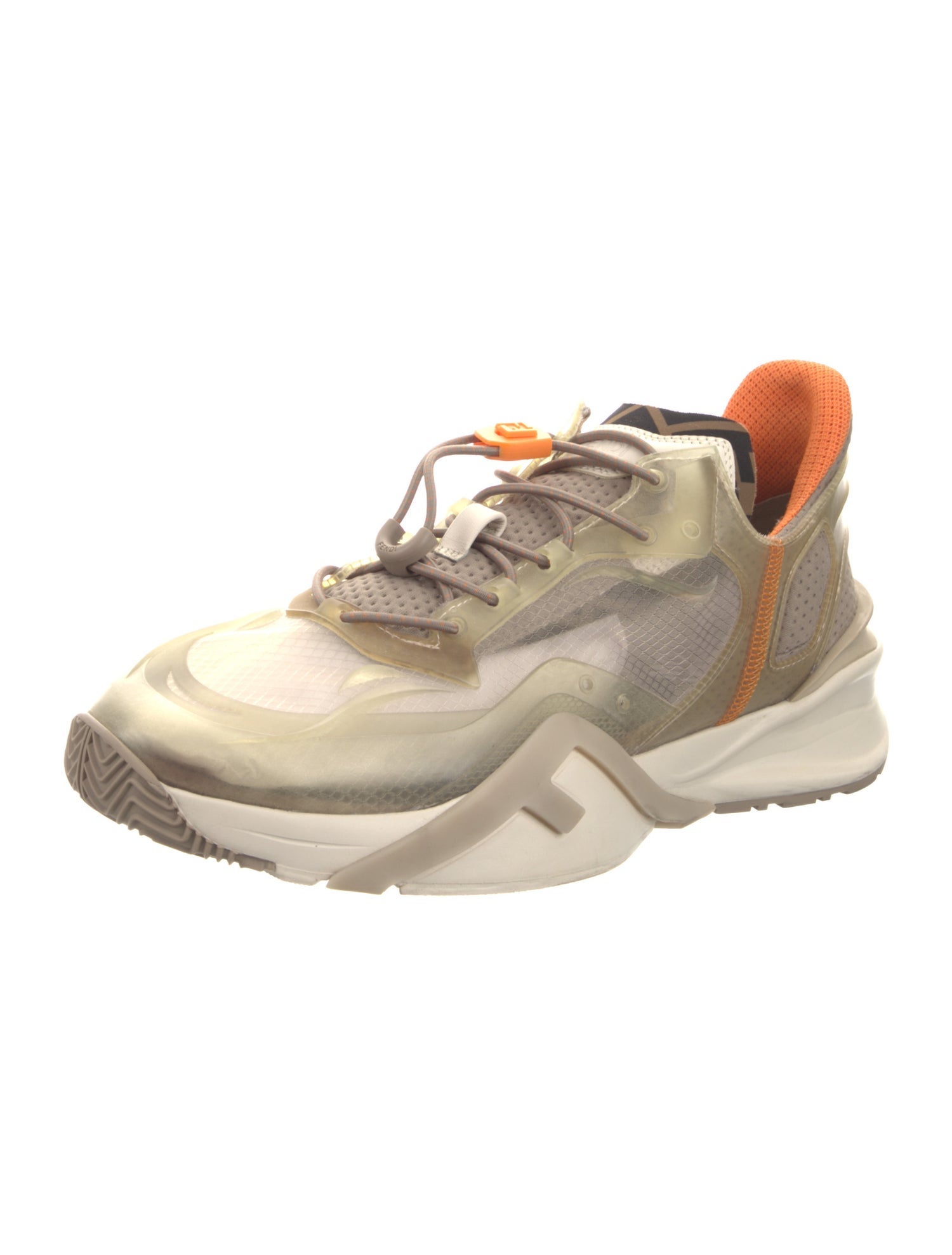 Fendi Zucca FF Logo Mesh Sneakers