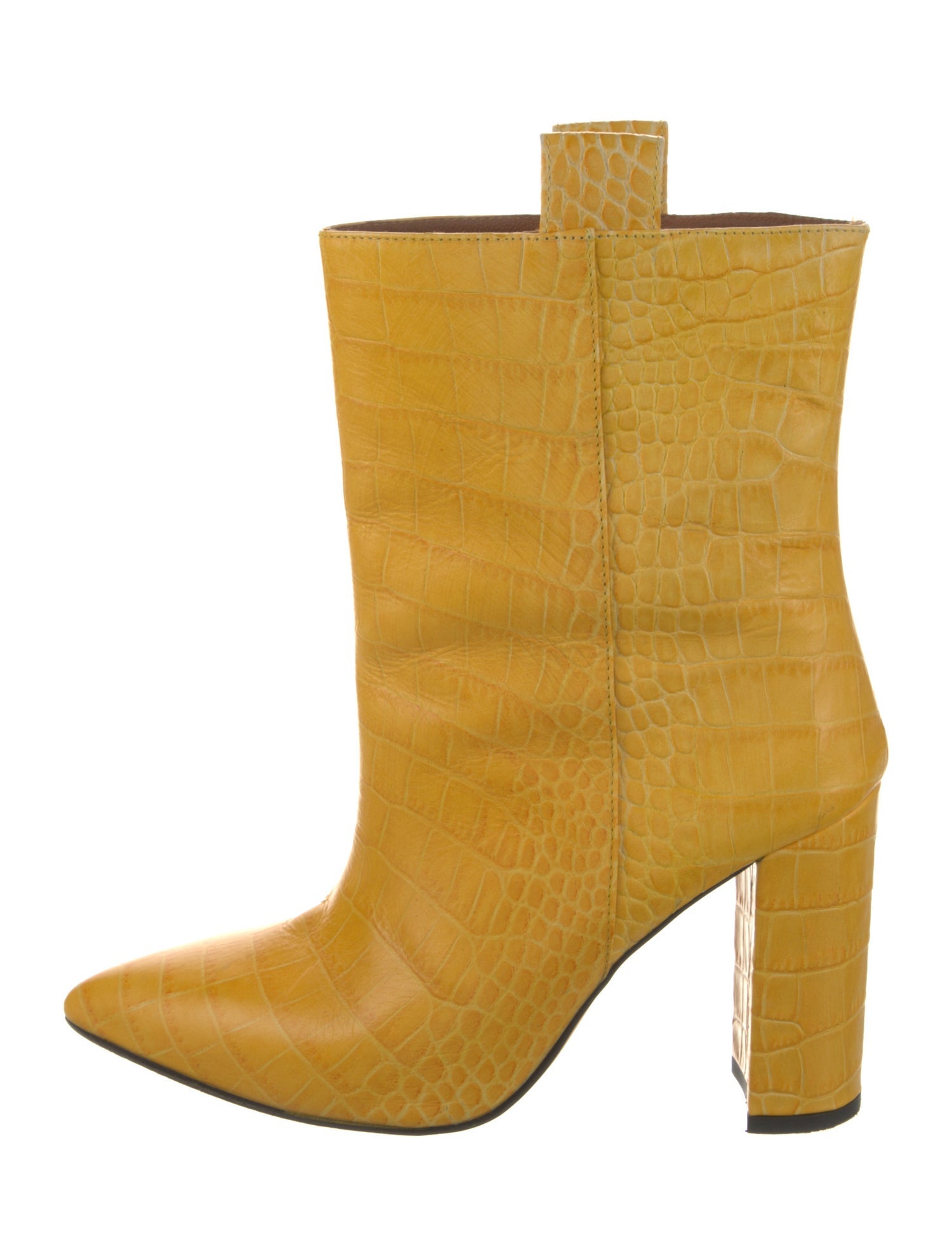 Paris Texas Embossed Leather Boots