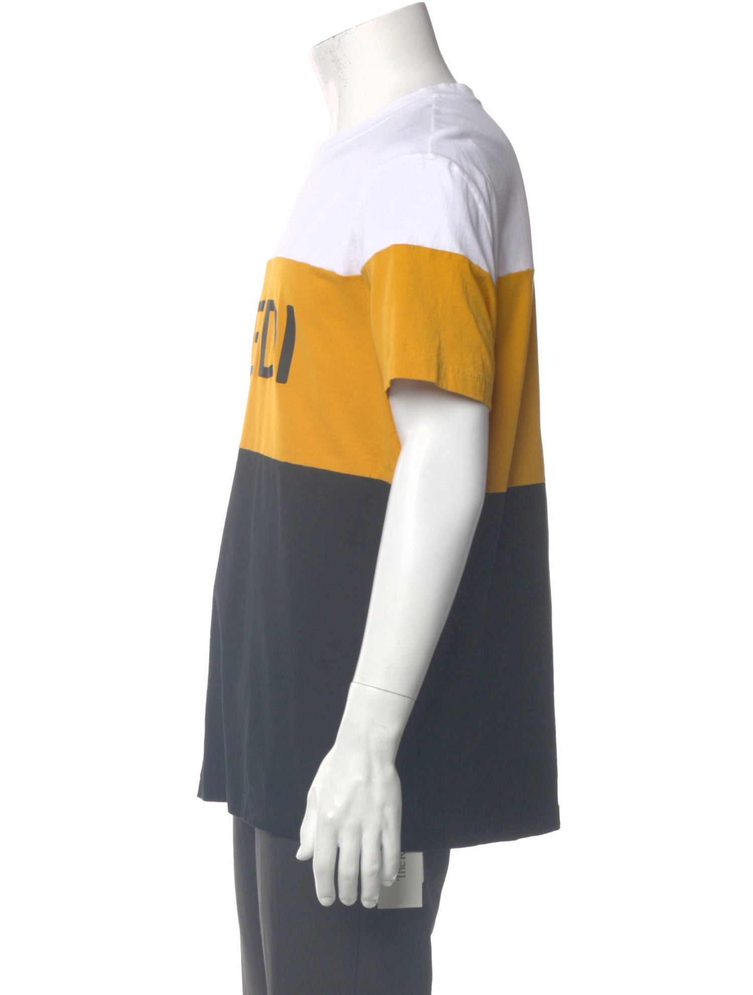 Fendi Signature Logo Striped Shirt