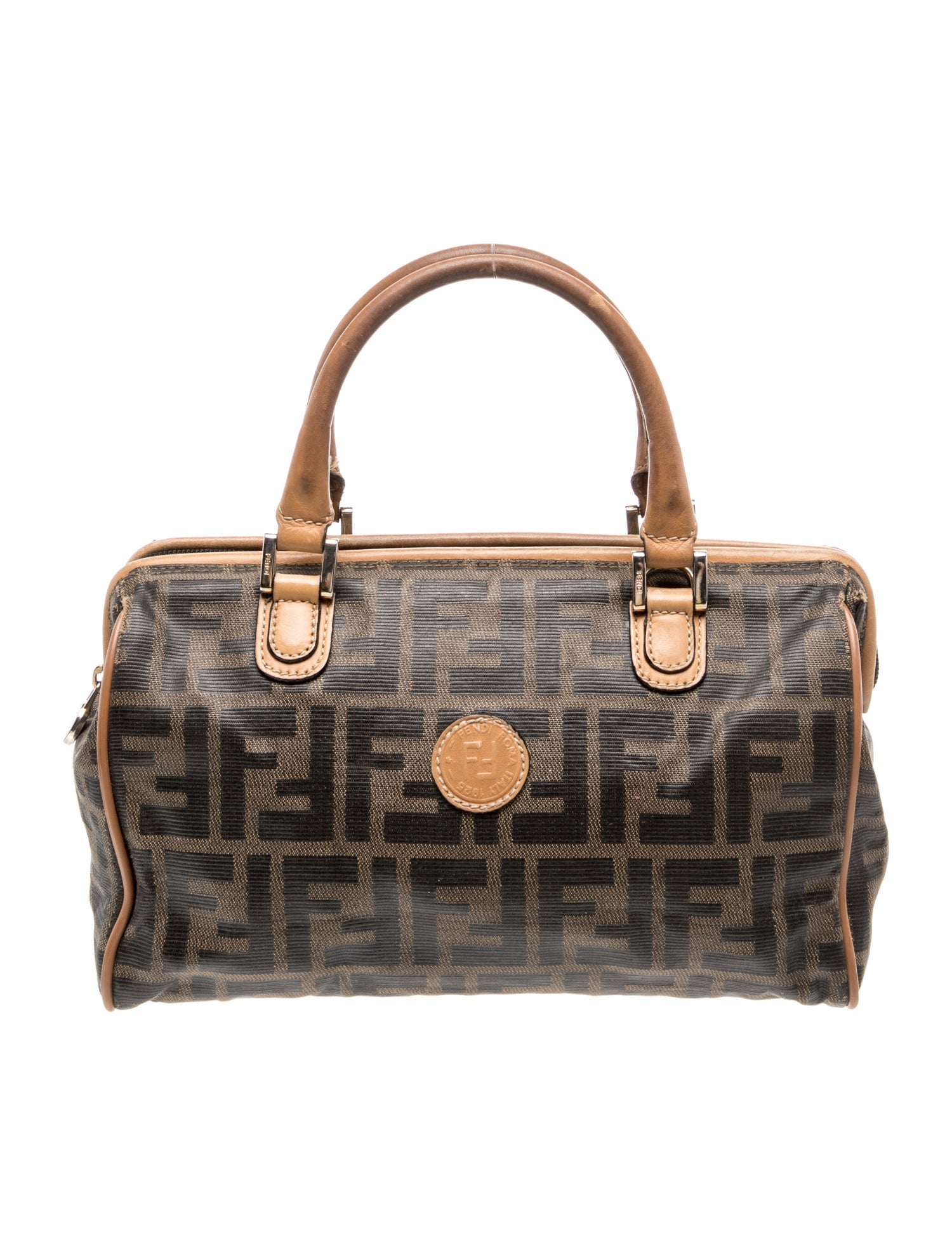 Fendi Zucca FF Boston Vintage