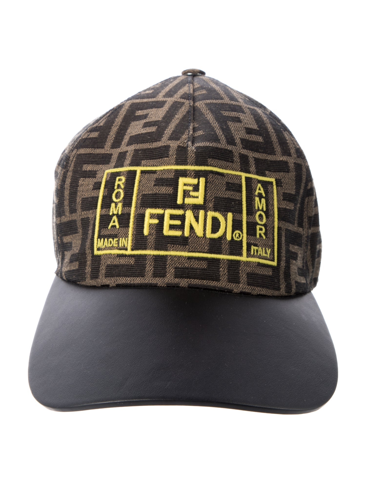 Fendi Zucca FF Baseball Cap