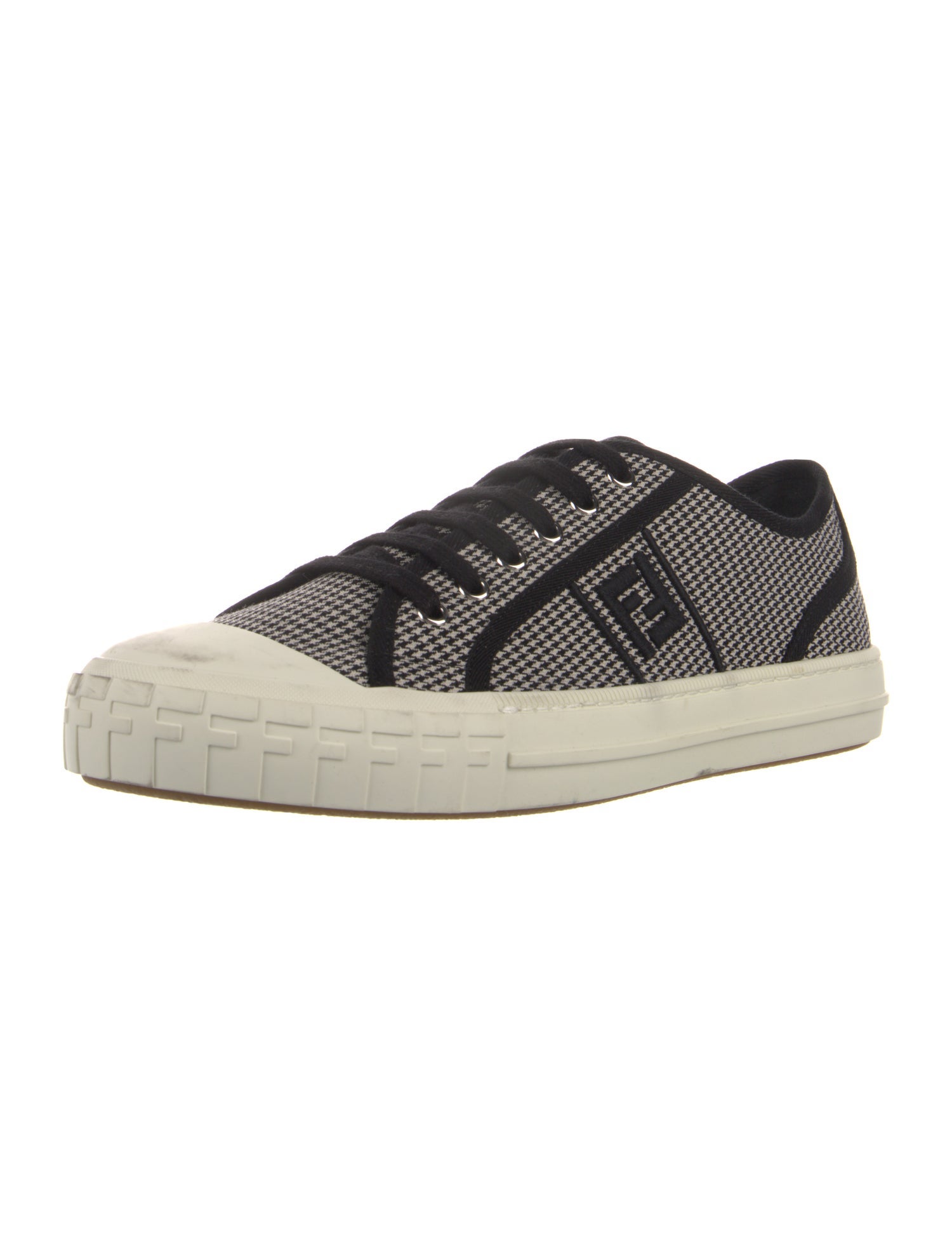 Fendi Canvas Printed Sneakers