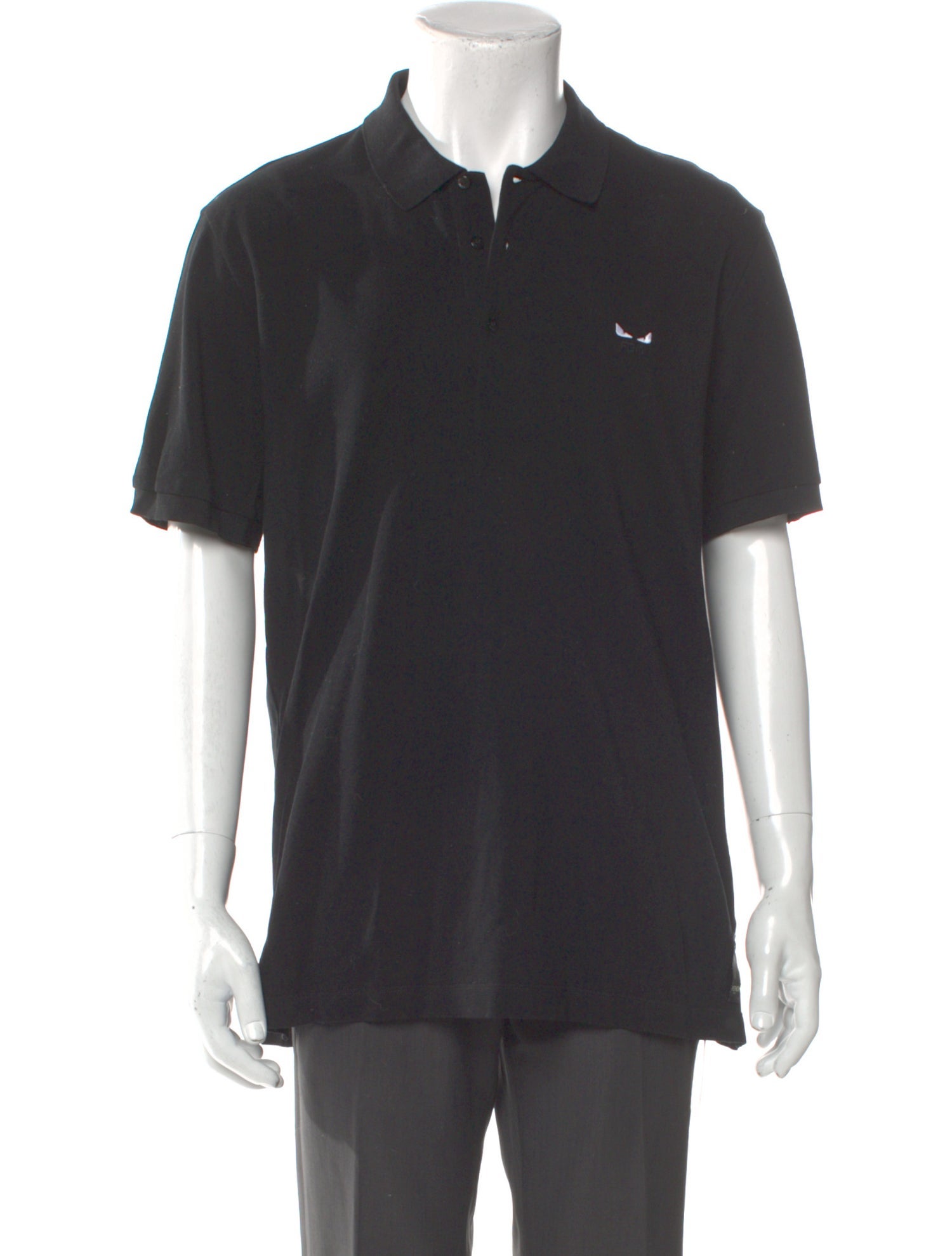 Fendi Crew Neck Short Sleeve Polo Shirt