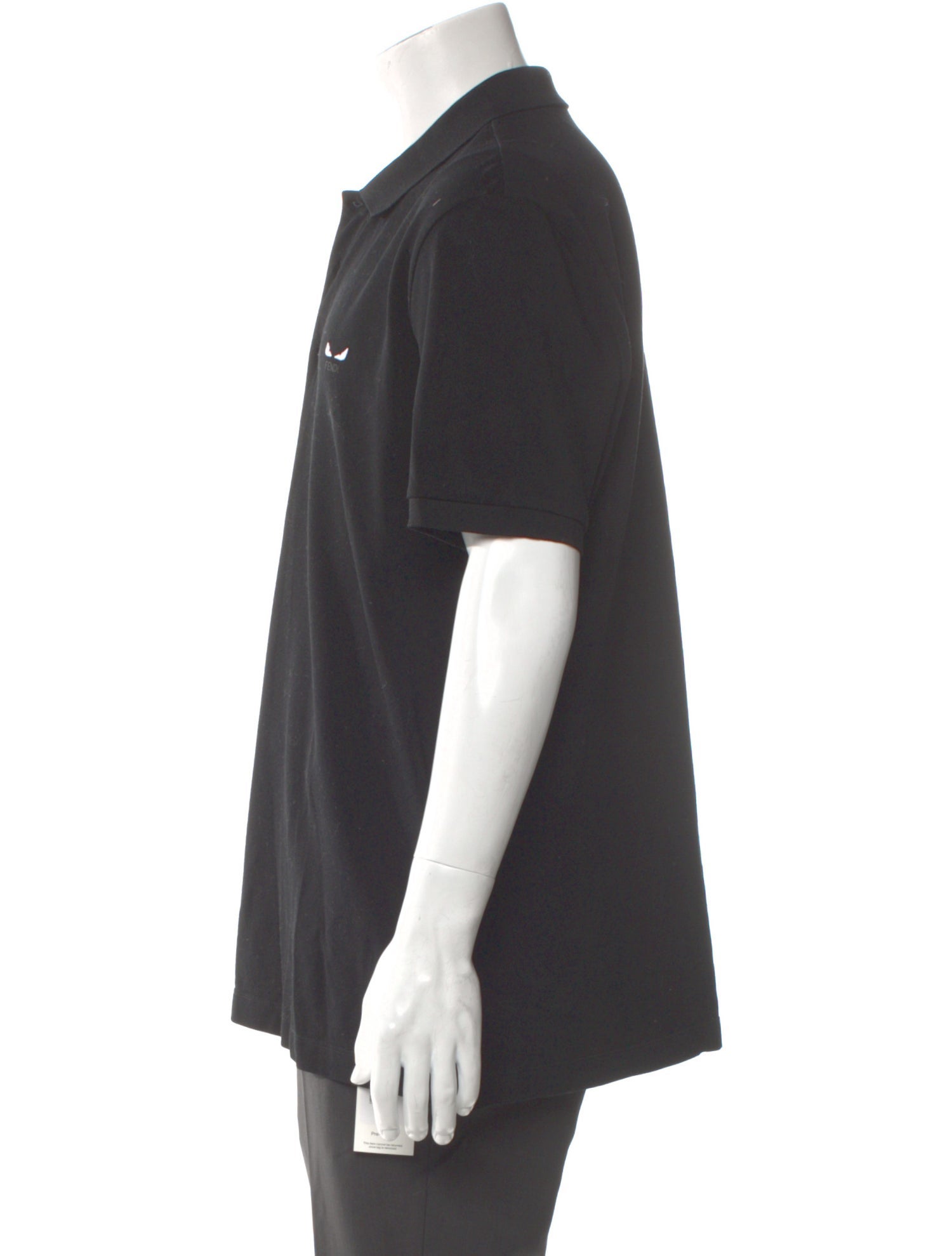 Fendi Crew Neck Short Sleeve Polo Shirt