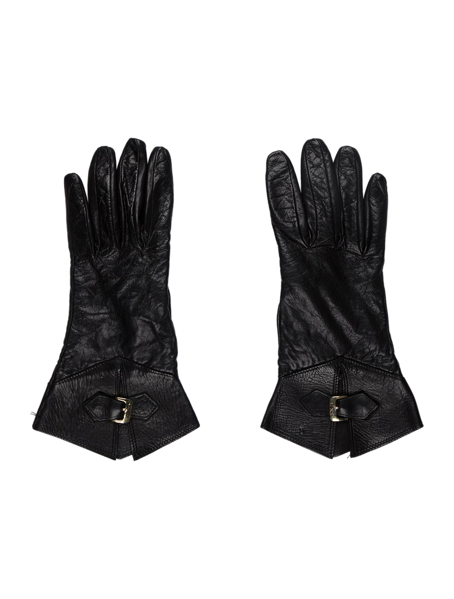 Fendi Leather gloves