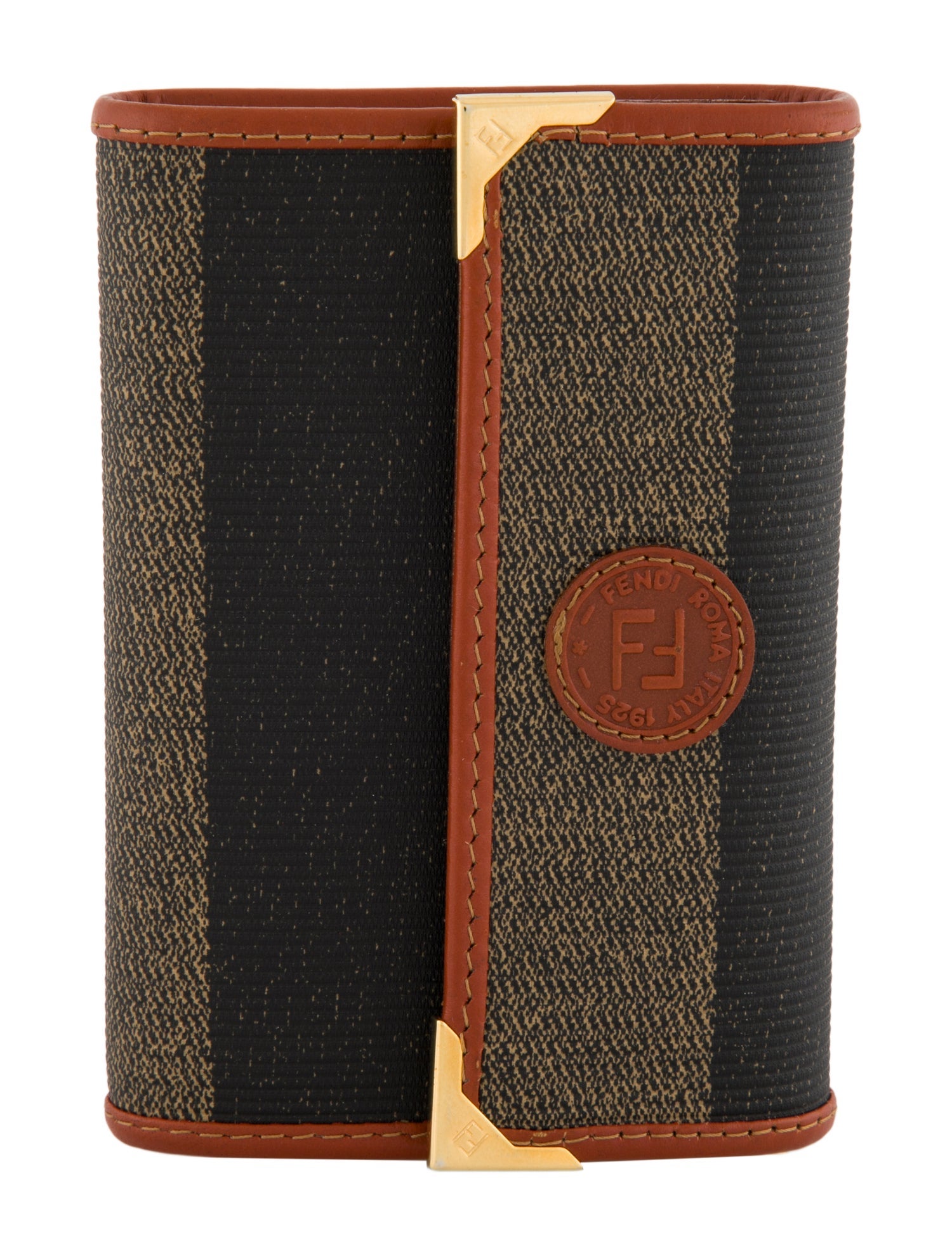 Fendi Mini Coated Canvas Agenda Cover