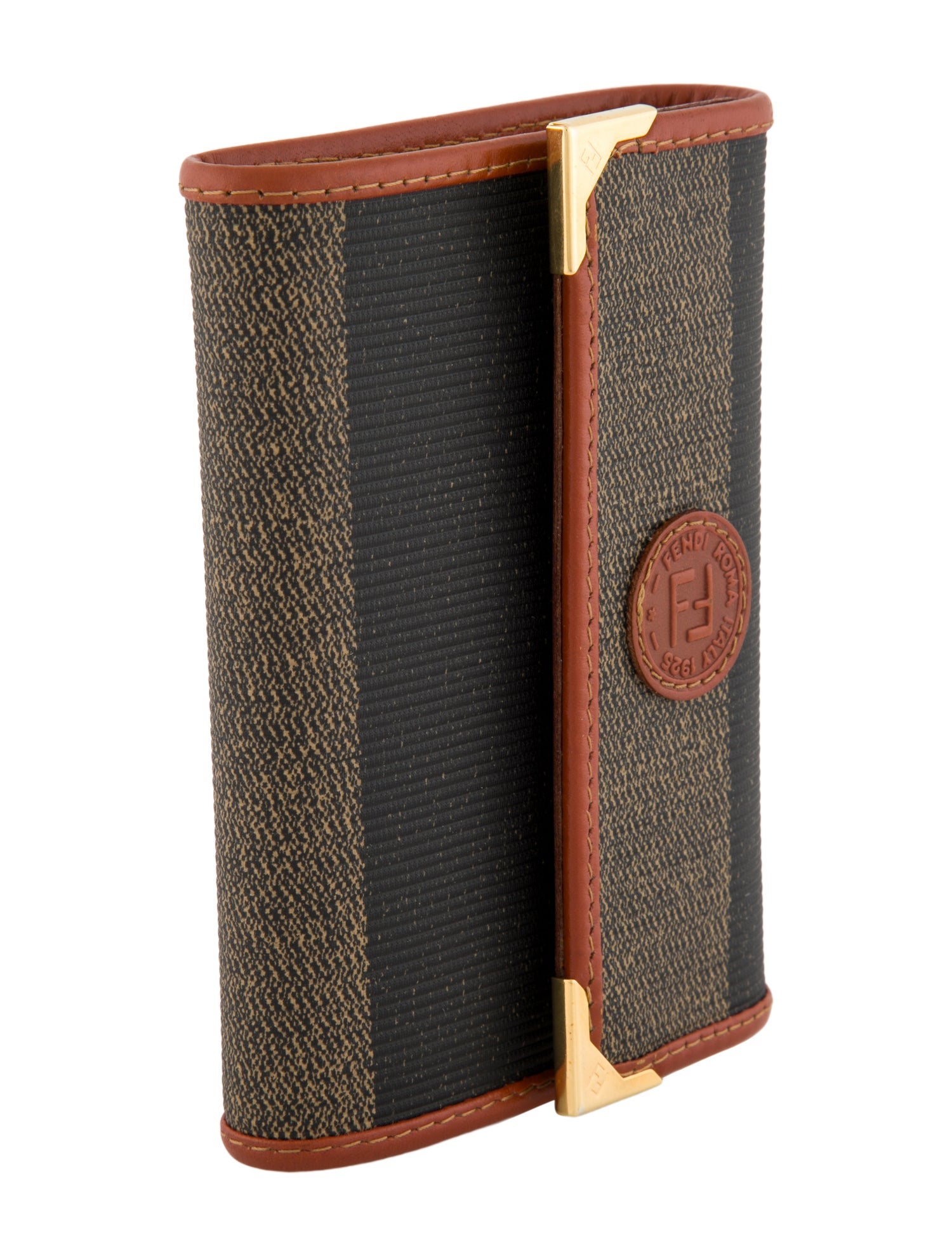 Fendi Mini Coated Canvas Agenda Cover