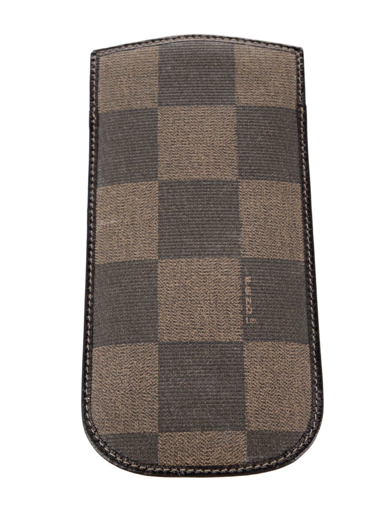 Fendi Print Leather Travel Case