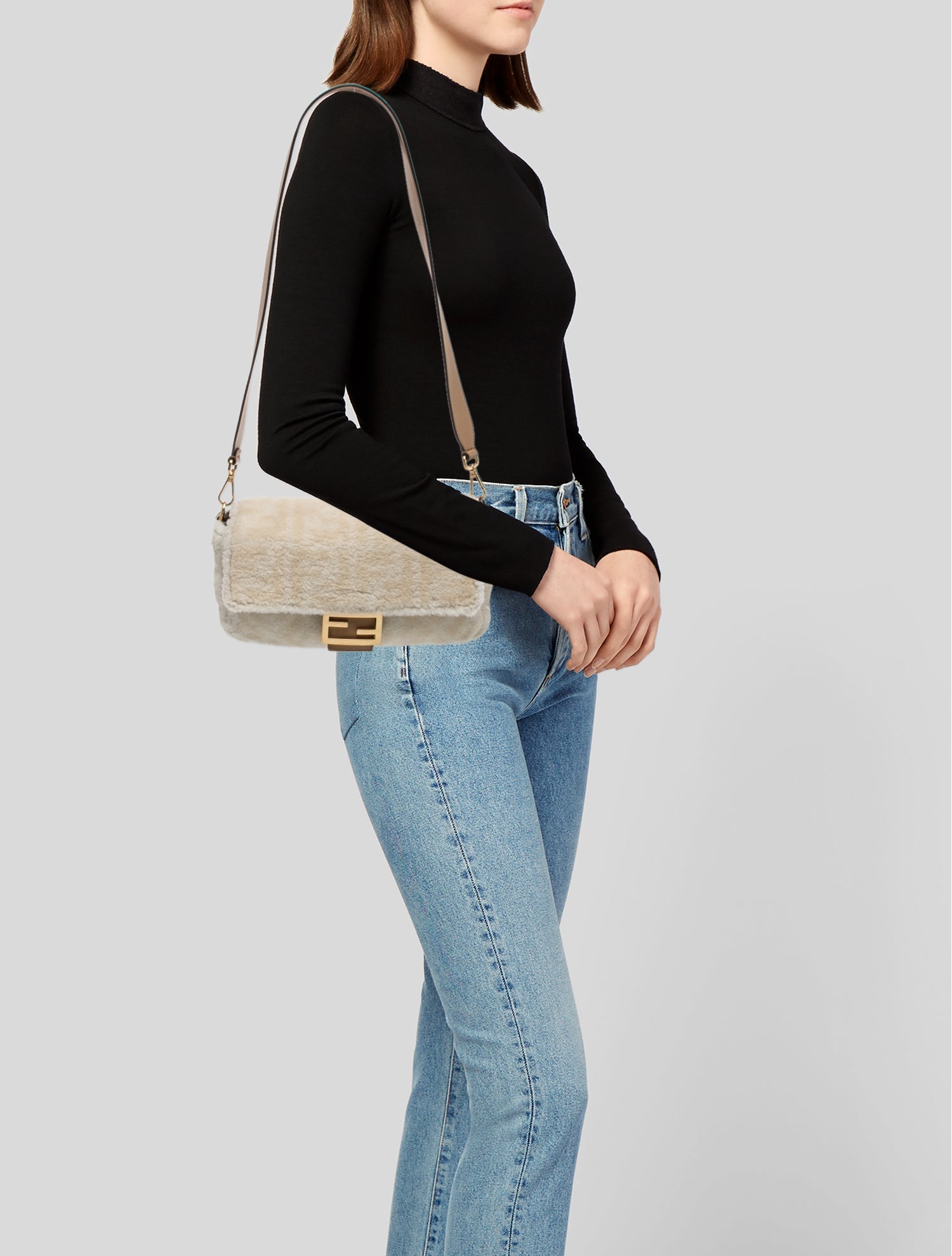 Fendi Zucca FF Baguette