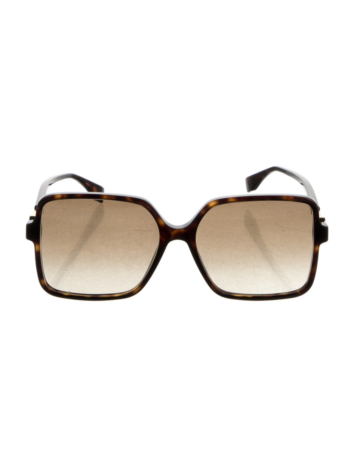 Fendi Square Gradient Sunglasses