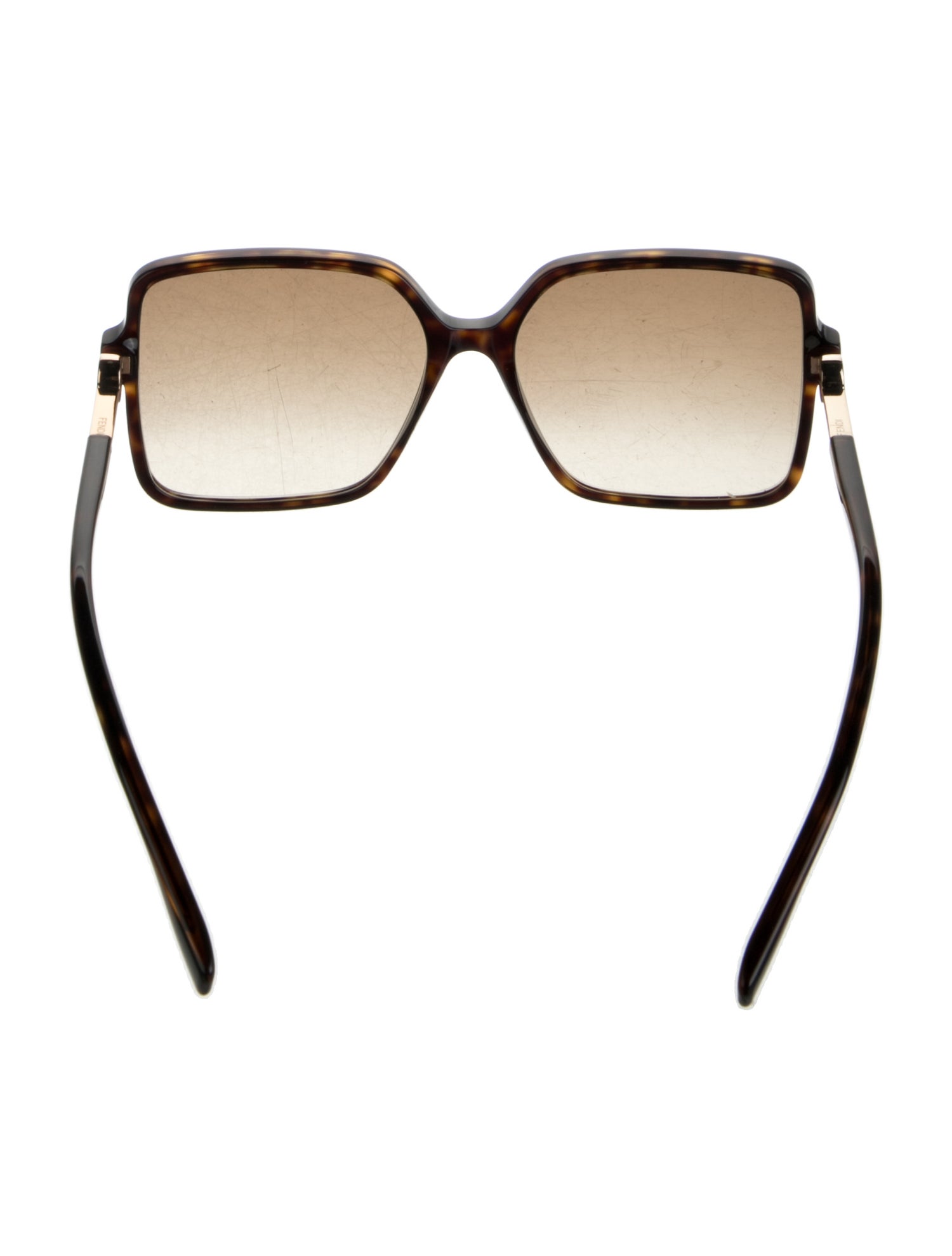 Fendi Square Gradient Sunglasses