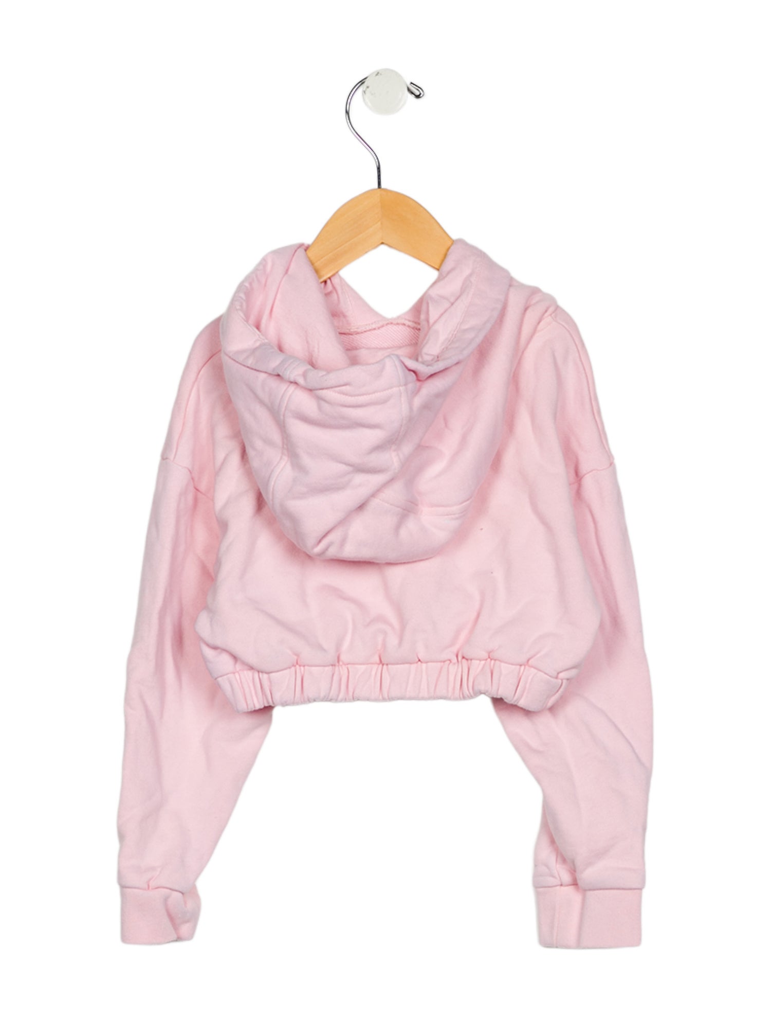 Fendi Girls' Graphic Cropped Hoodie