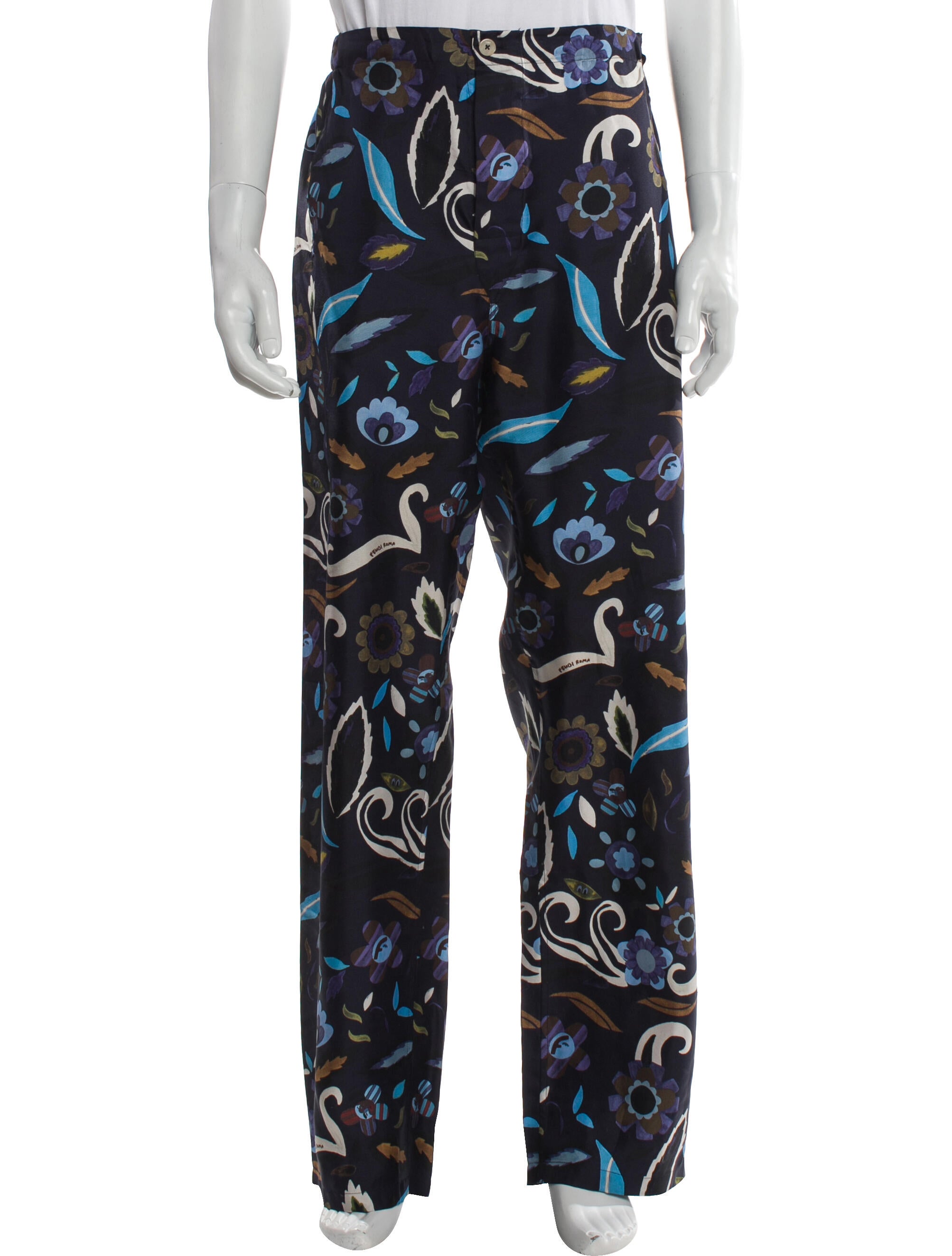 Fendi Silk Pants