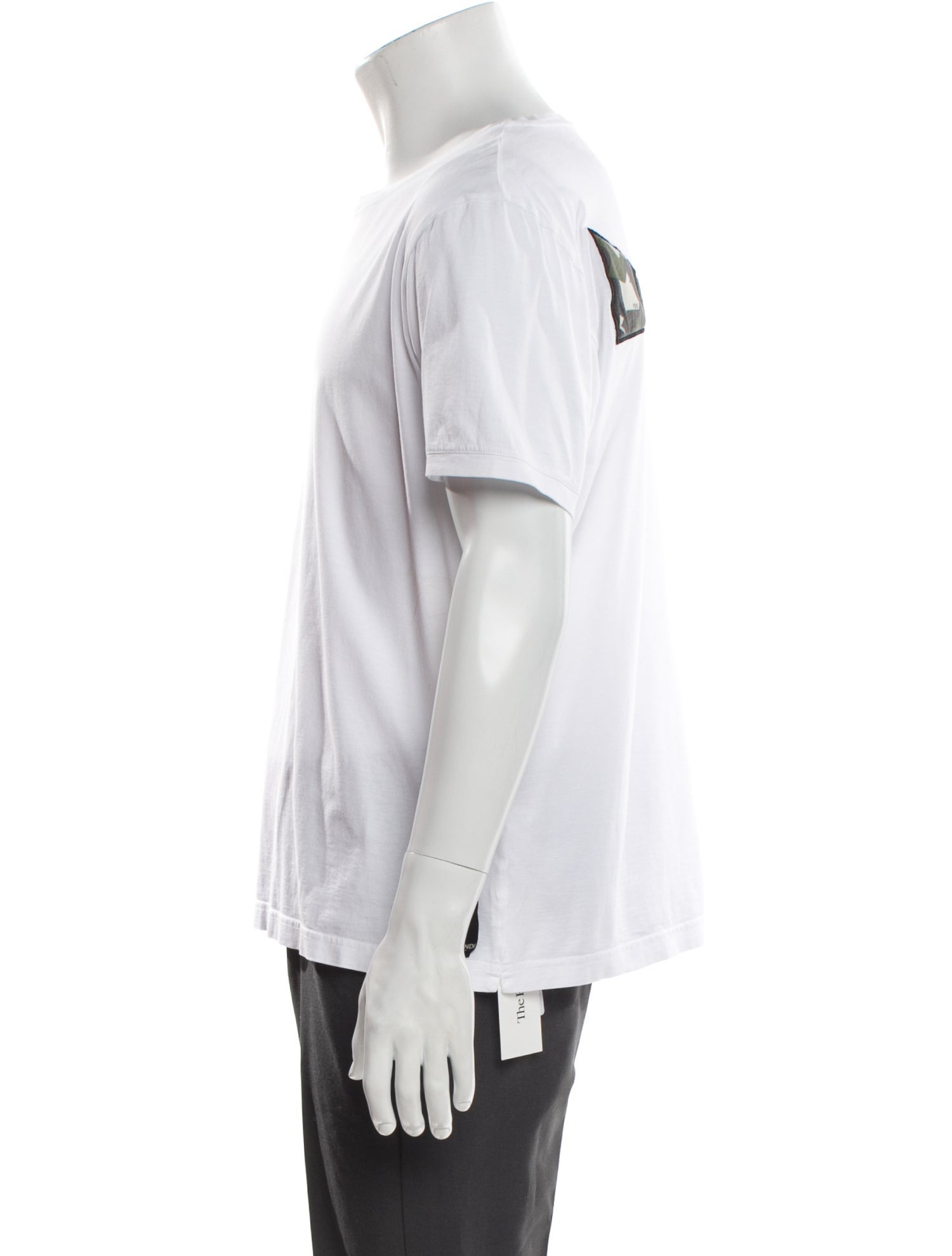 Fendi Monsters Motif Crew Neck T-Shirt