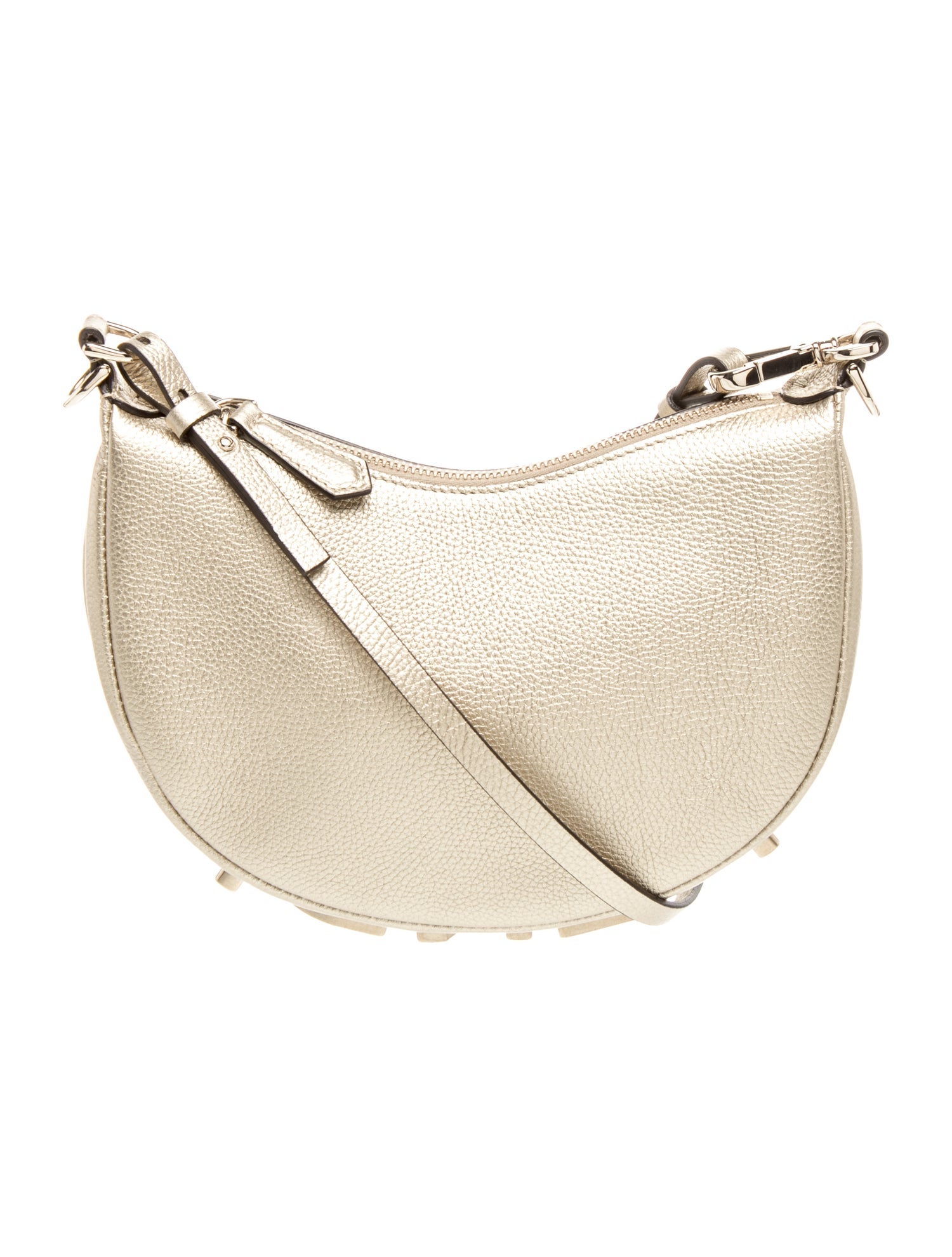 Fendi Leather Fendigraphy Hobo Bag