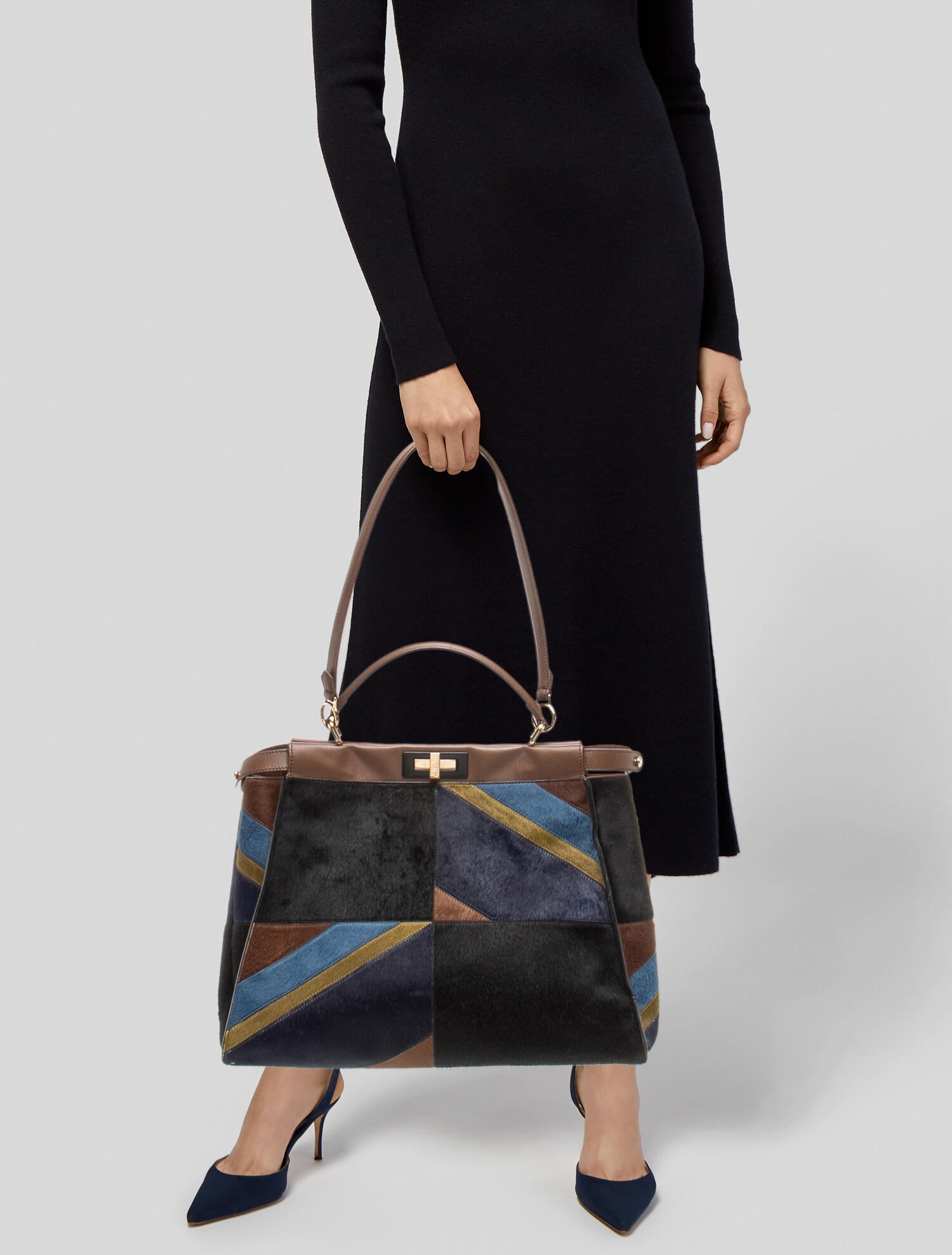 Fendi Ponyhair Peekaboo