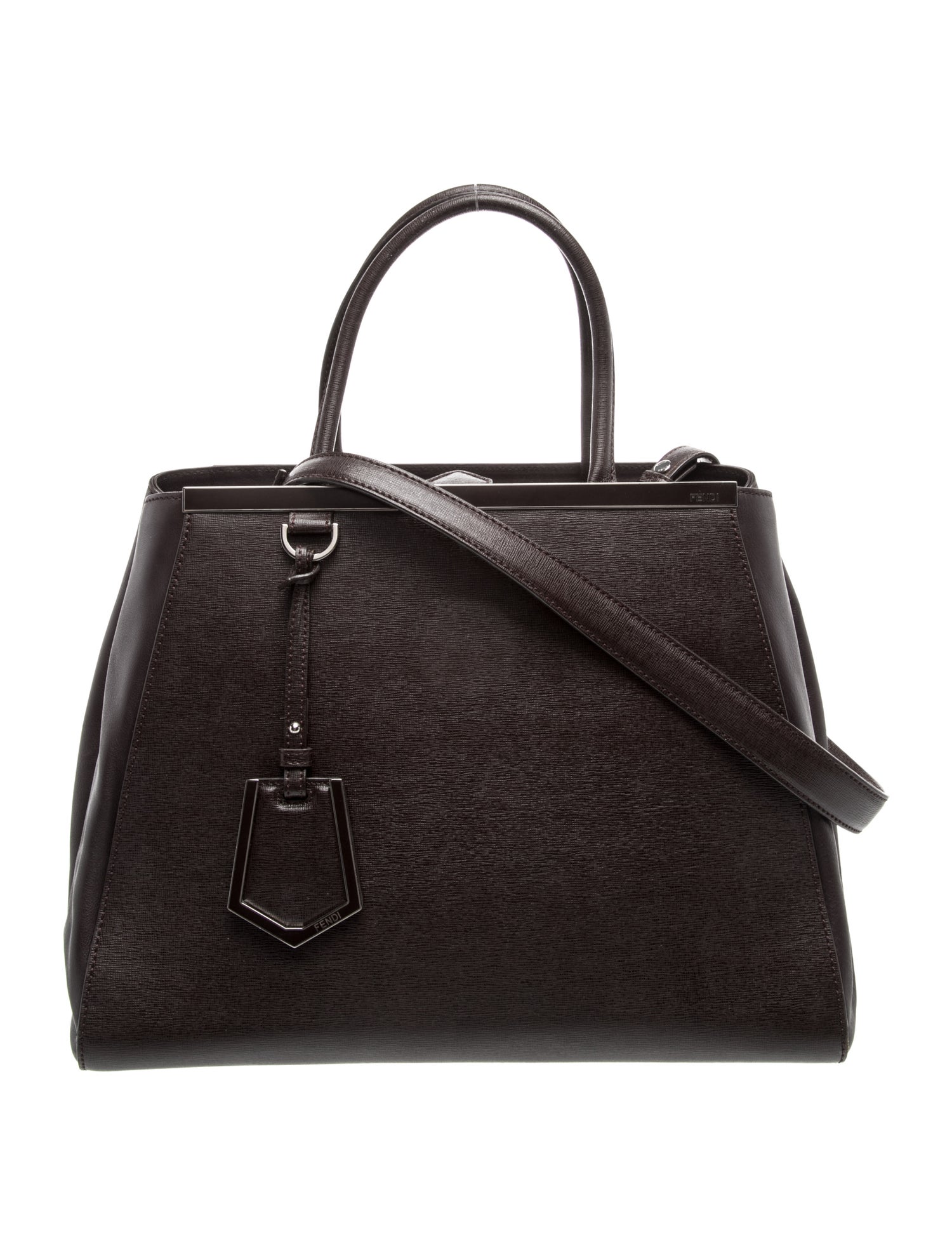 Fendi Saffiano Leather 2Jours