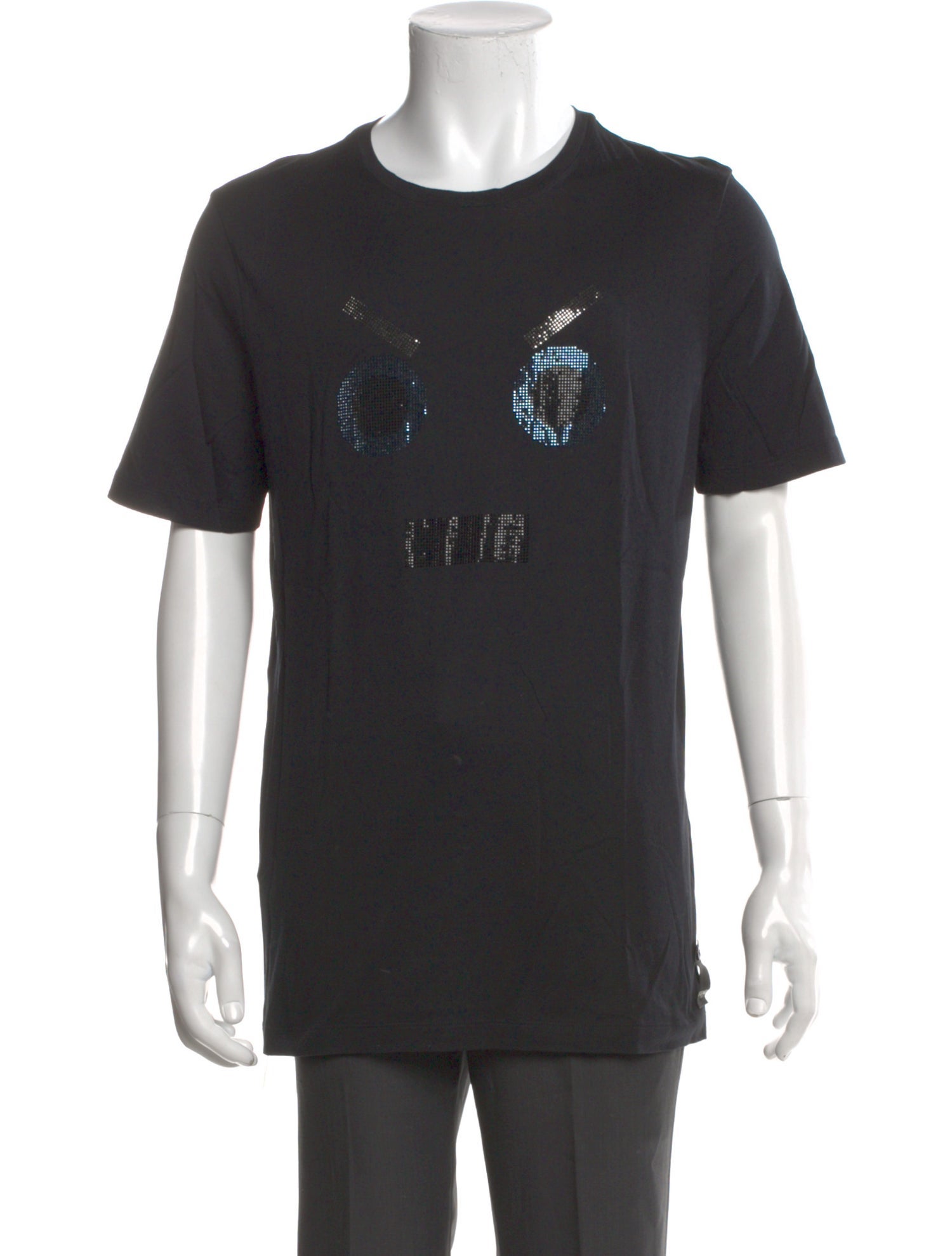 Fendi Graphic Print Crew Neck T-Shirt