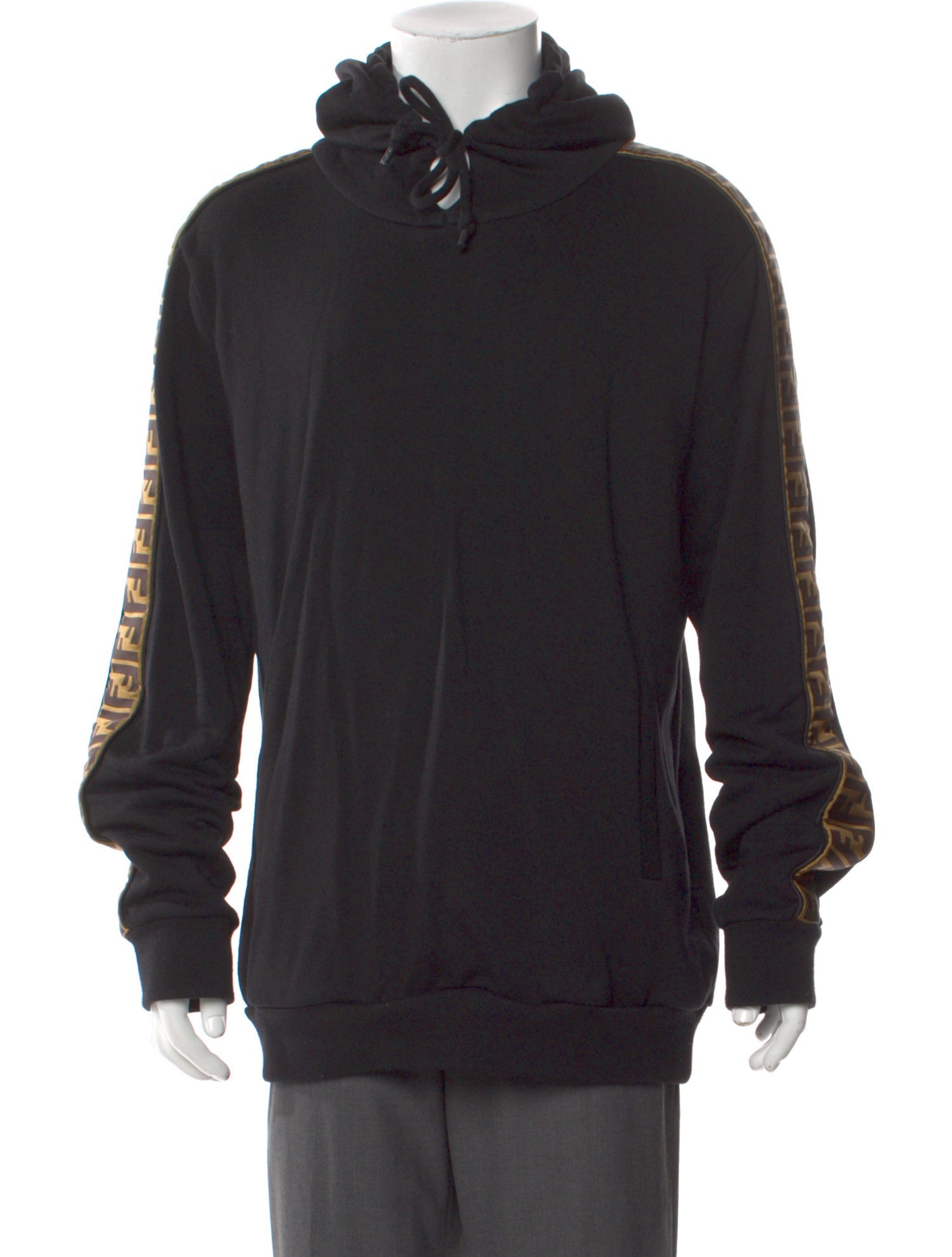 Fendi 2017 Zucca FF Logo Hoodie