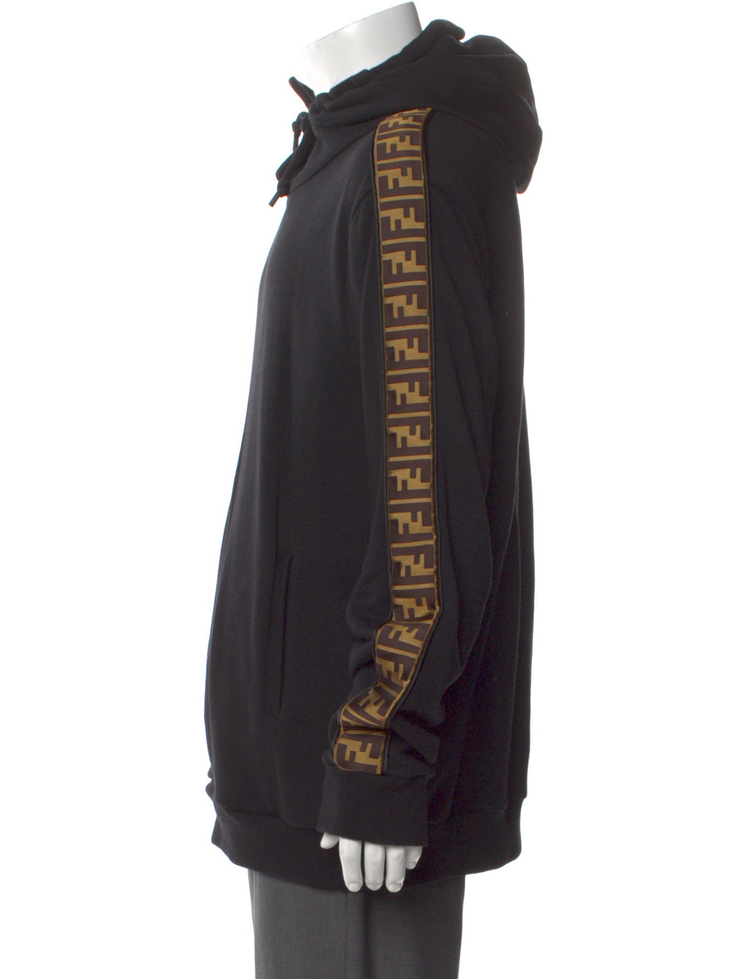 Fendi 2017 Zucca FF Logo Hoodie