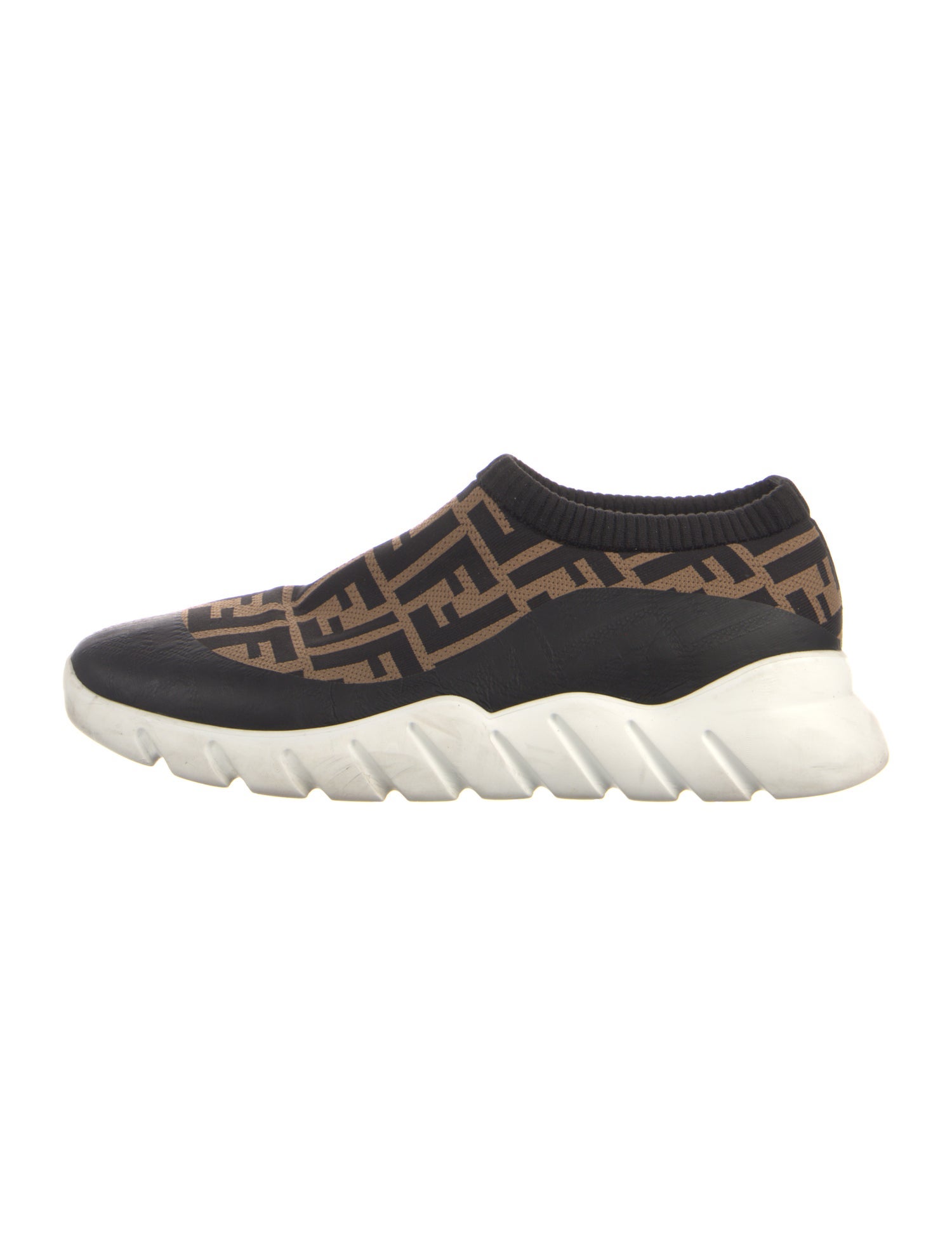 Fendi Zucca FF Logo Printed Sneakers