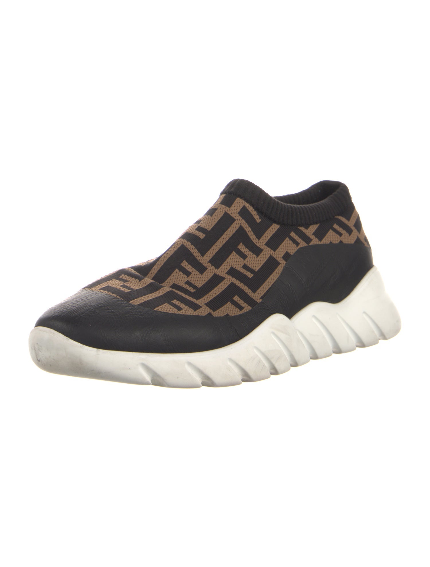 Fendi Zucca FF Logo Printed Sneakers