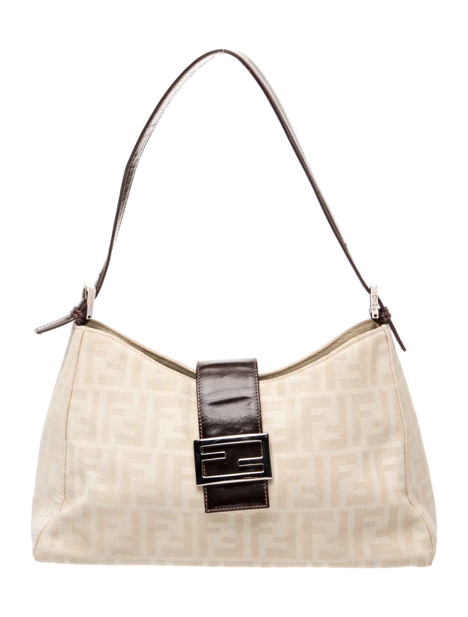 Fendi Zucca FF Shoulder Bag