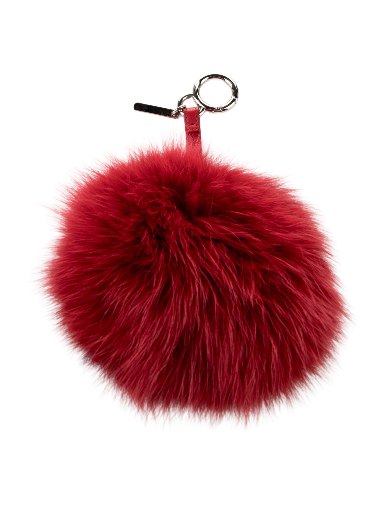 Fendi Fur ABC Charm L Keychain