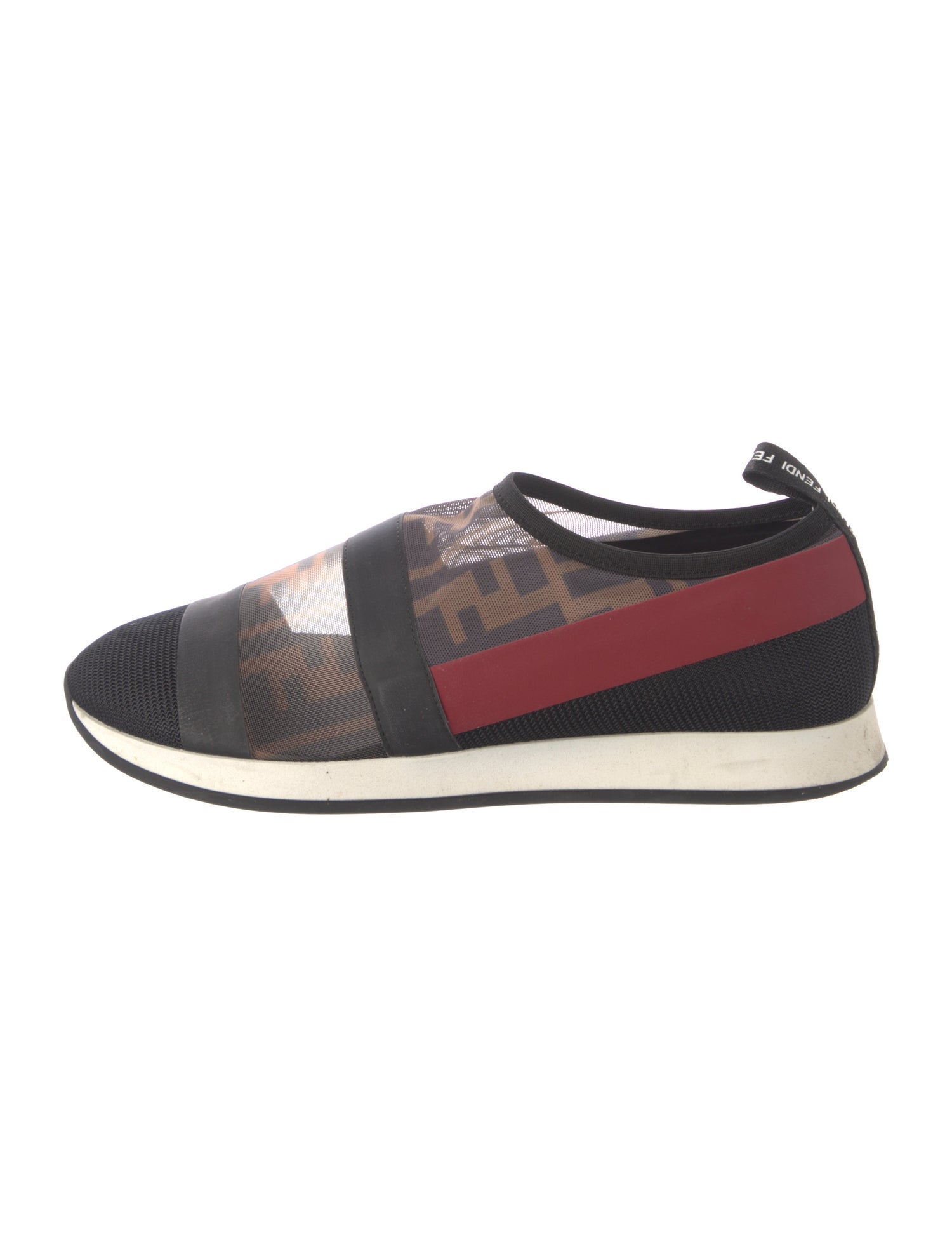 Fendi Zucca FF Logo Mesh Sneakers