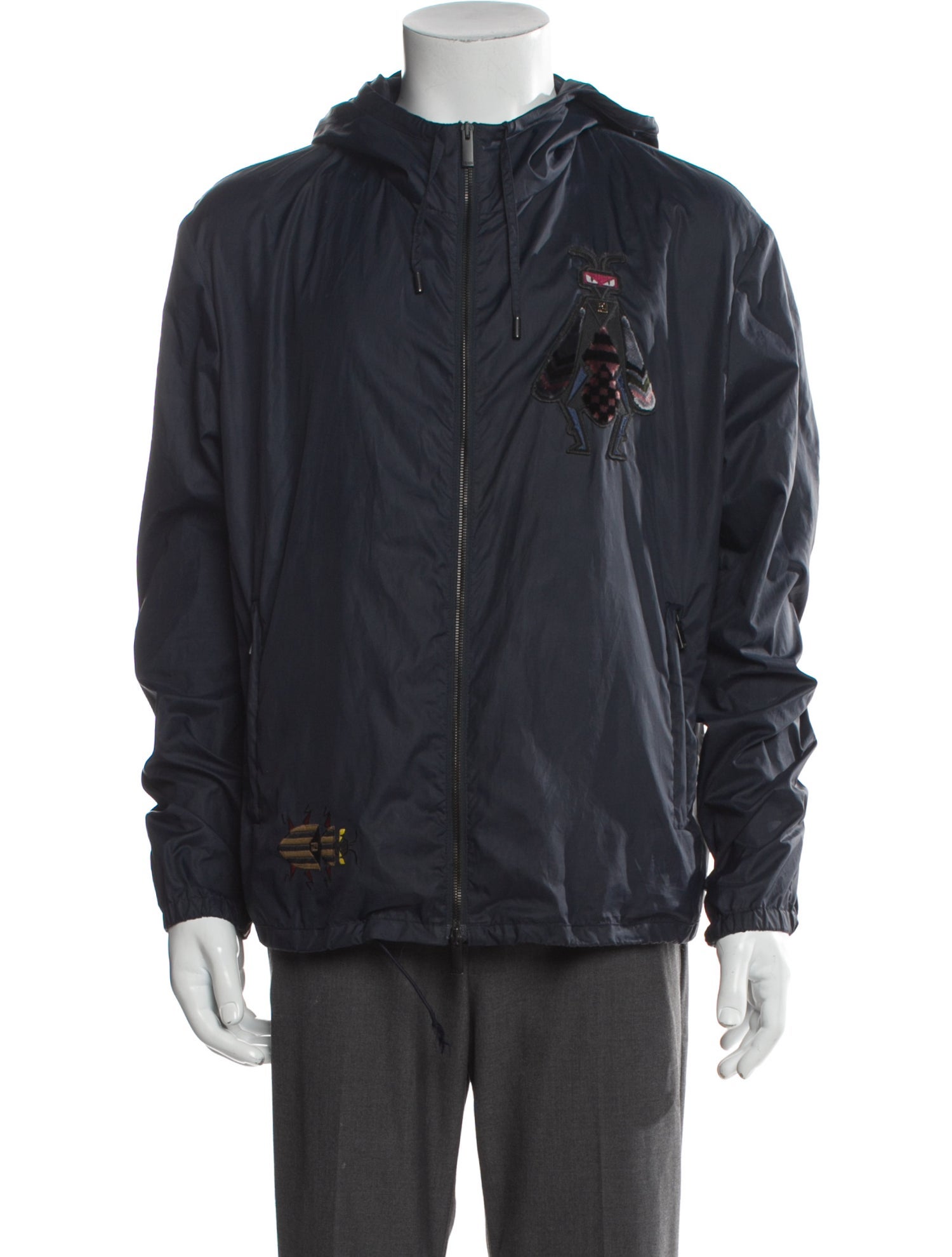 Fendi Zucca FF Logo Windbreaker